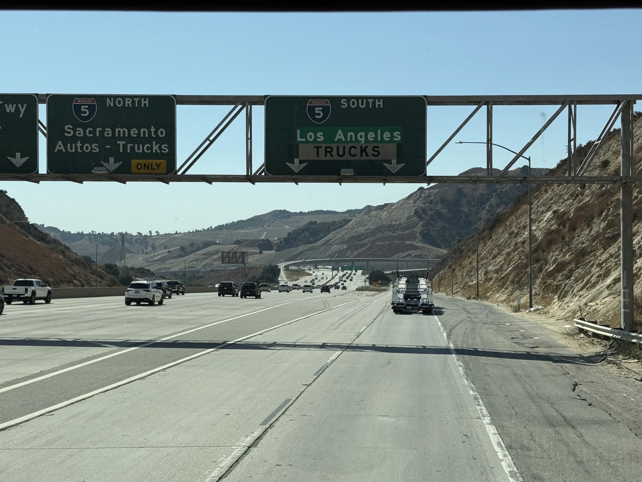 I-5 South Truck Route