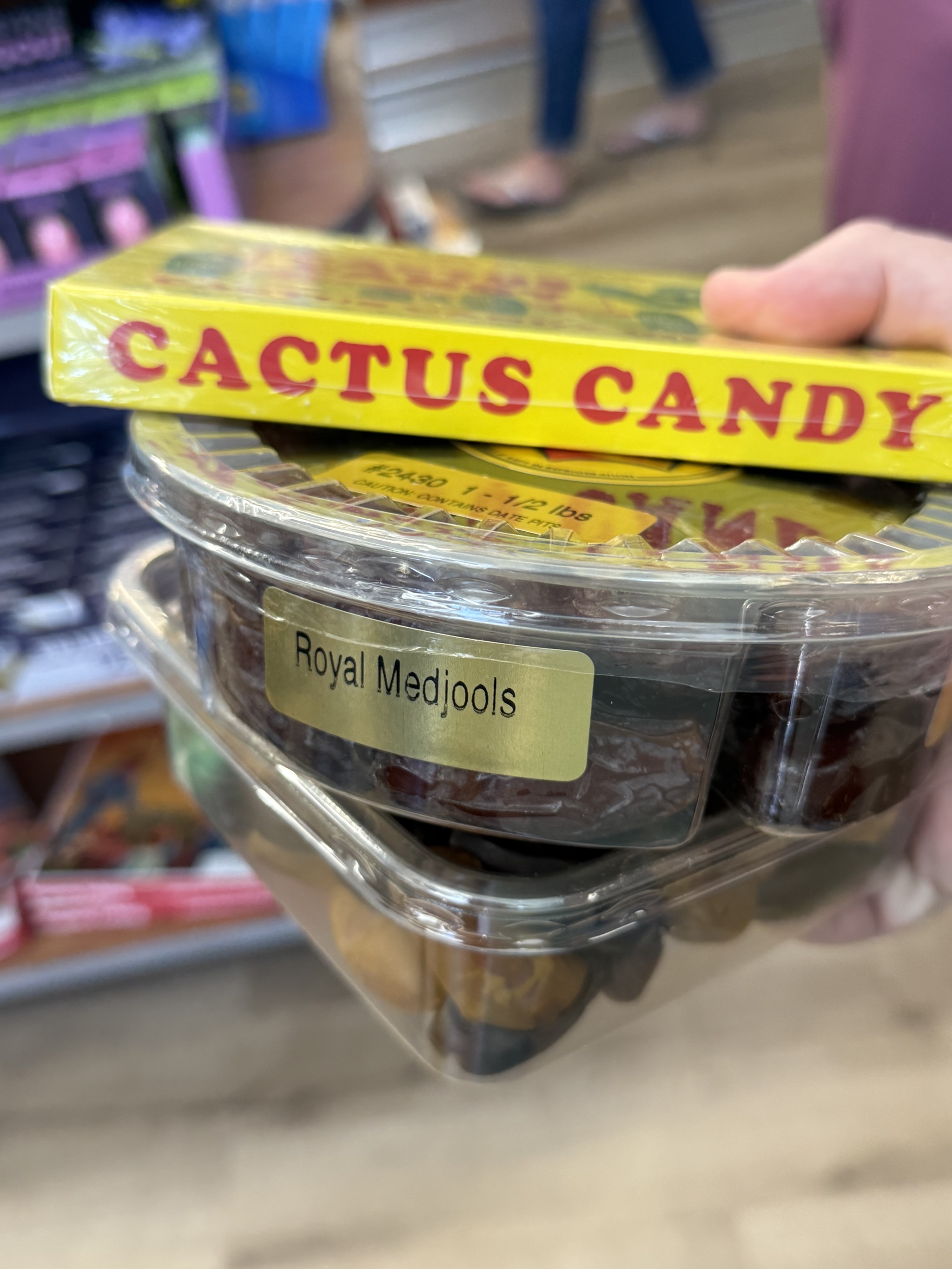 Date samplers and Cactus Candy