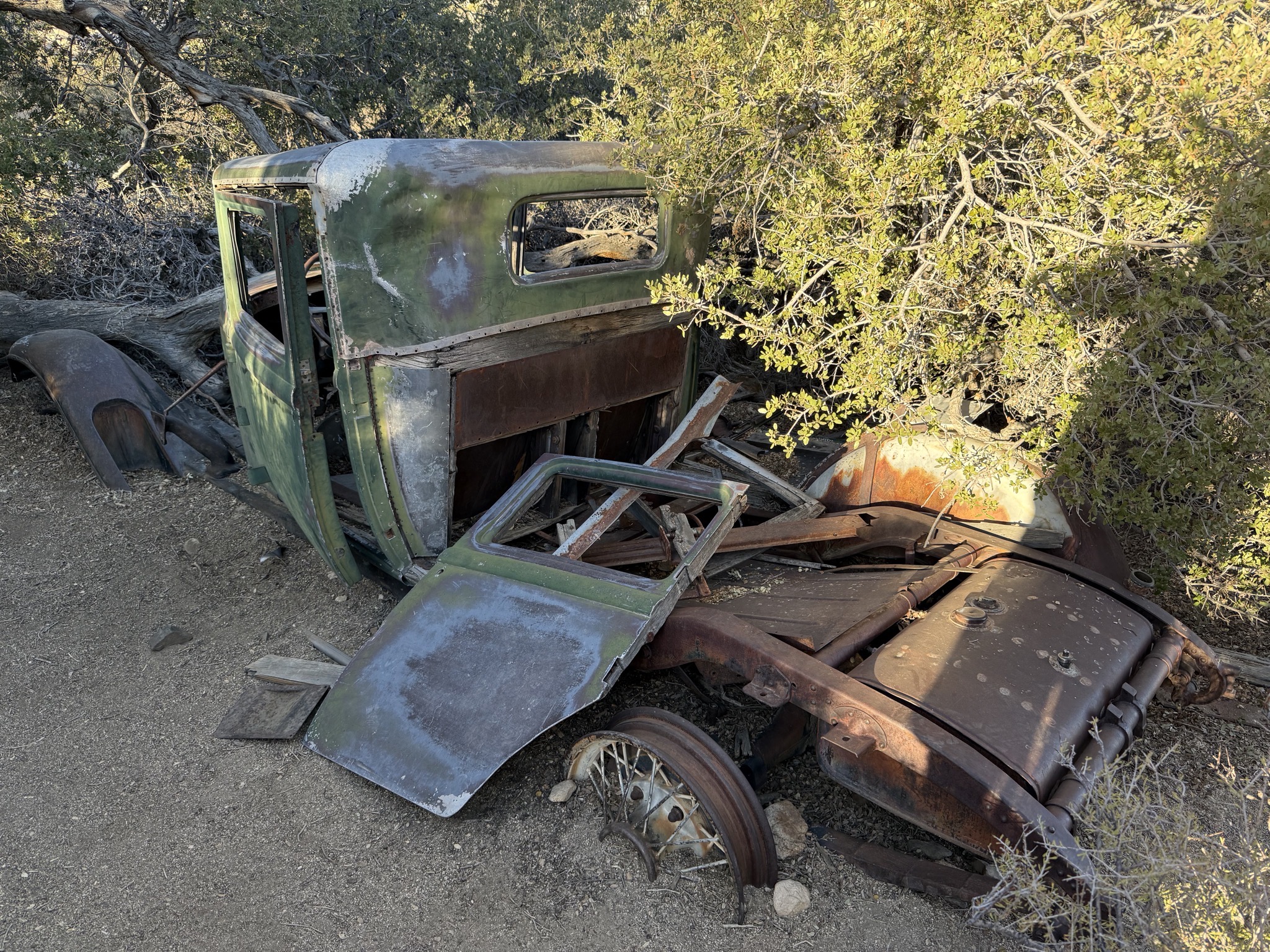 Truck ruins