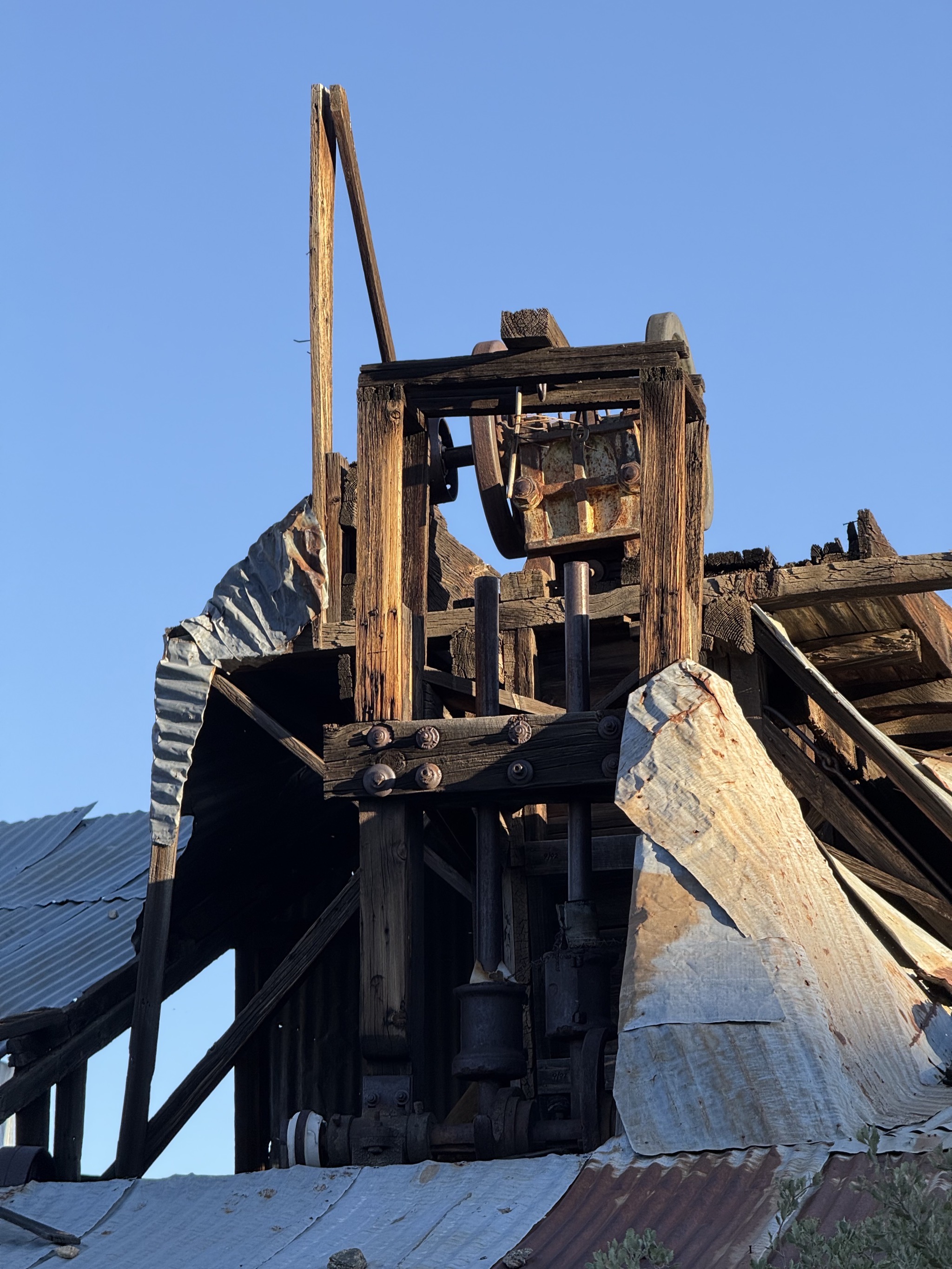 Wall Street Mill ruins