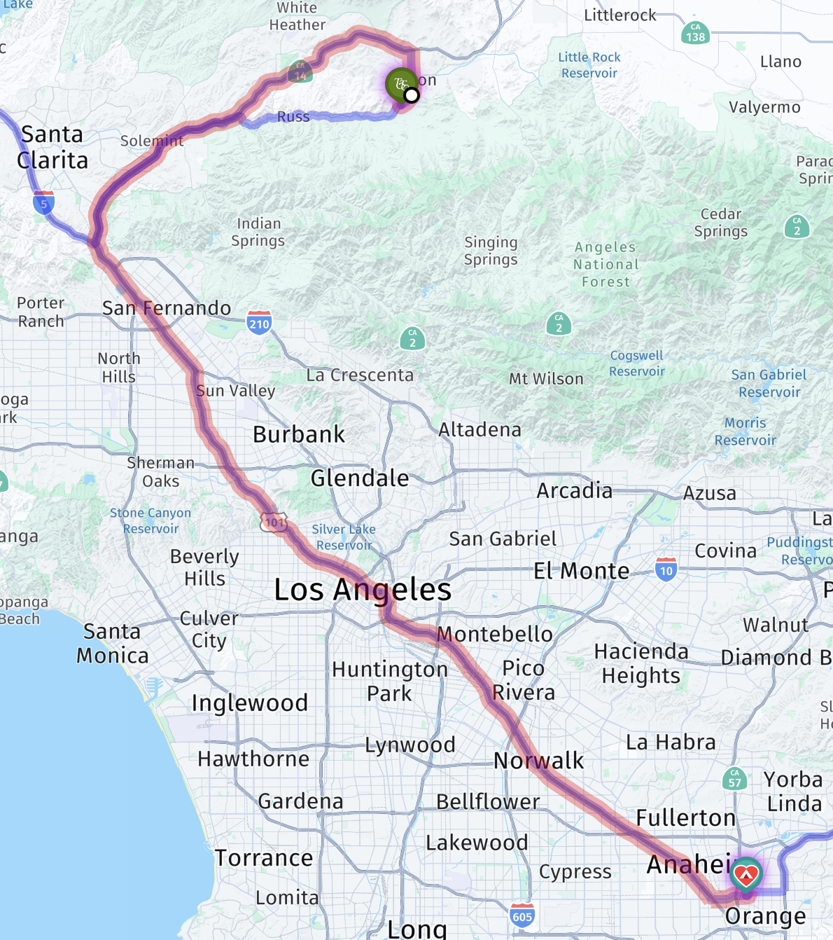 Route map