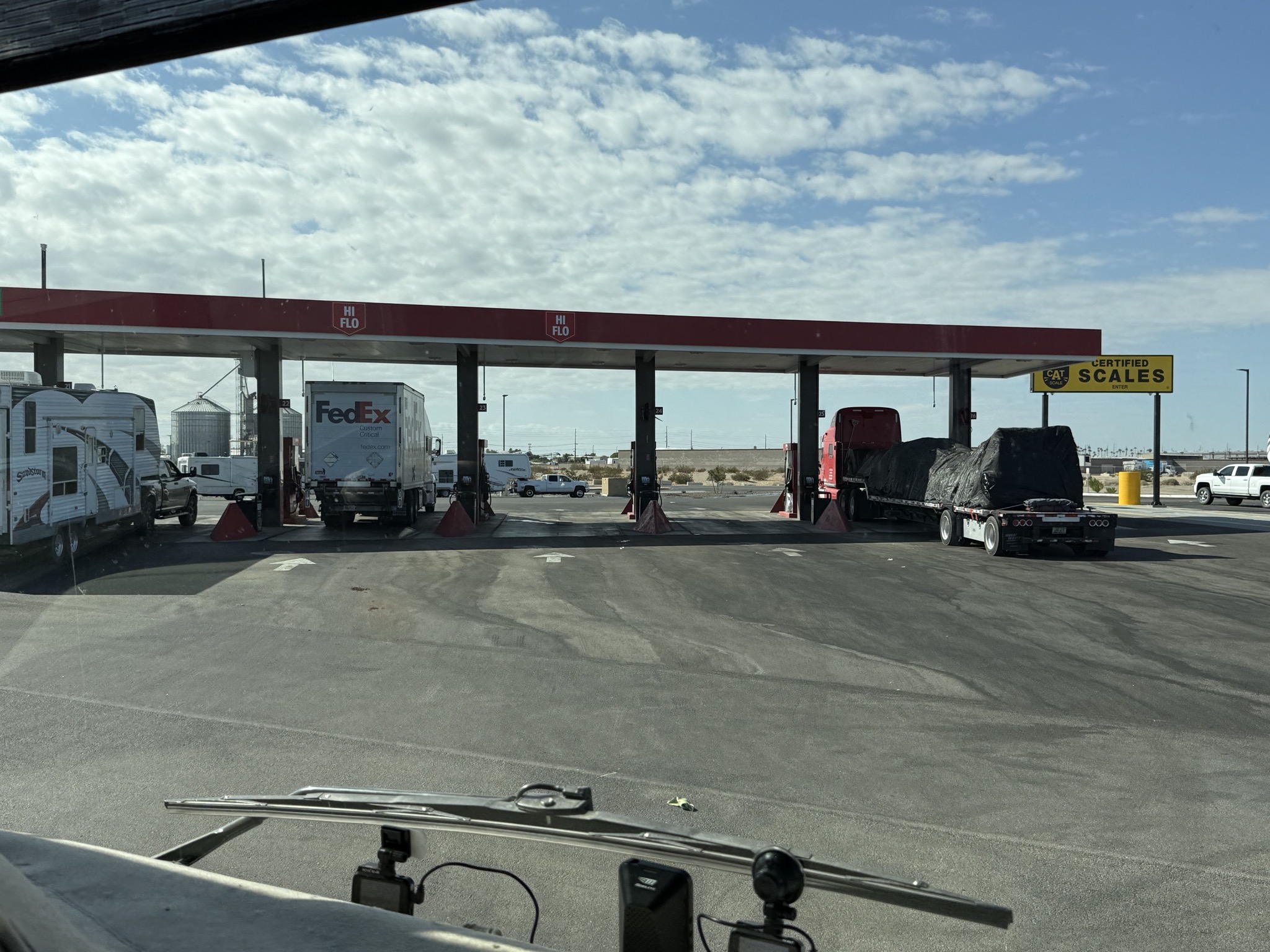 Fuel stop