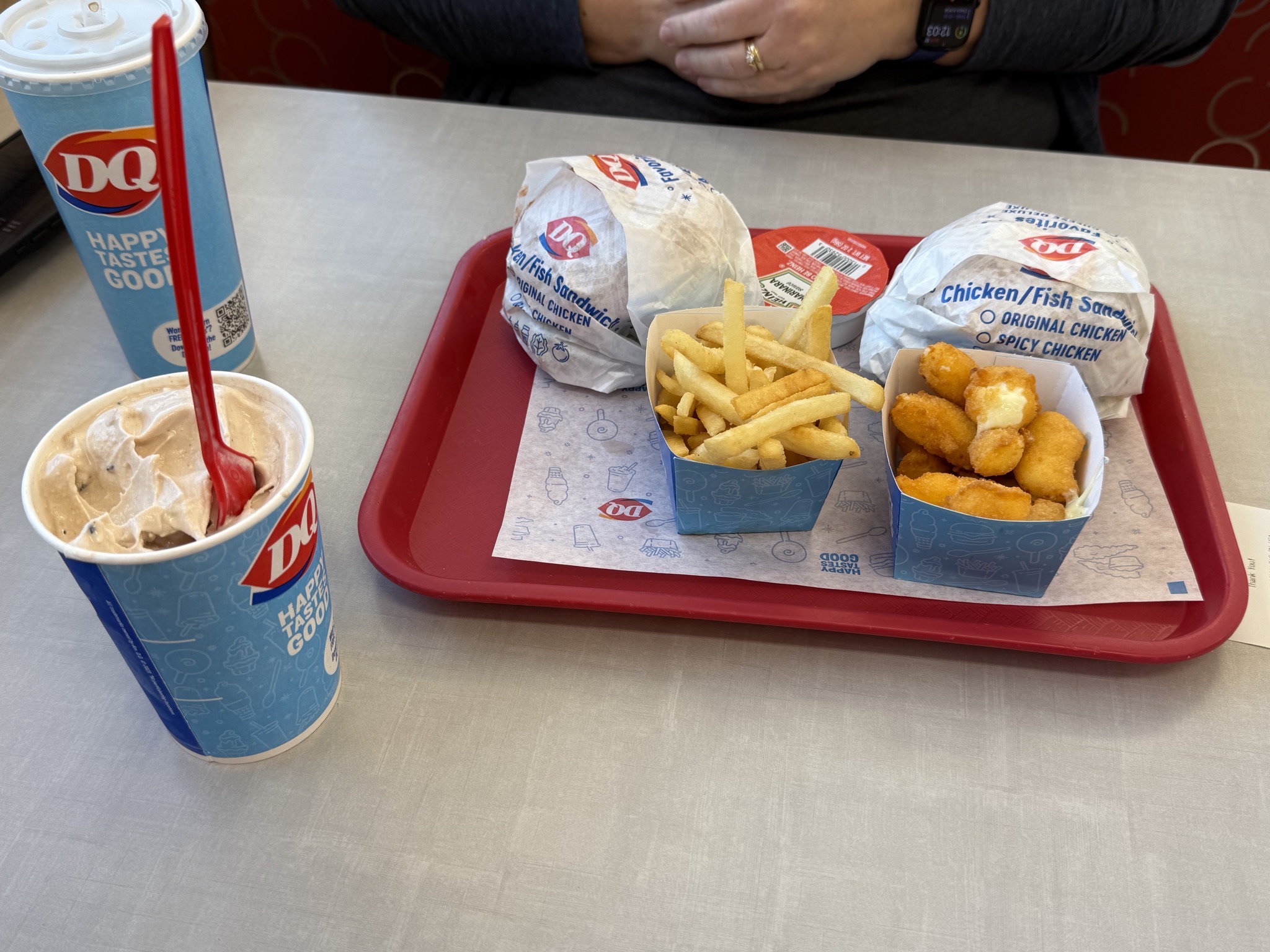 DQ for lunch