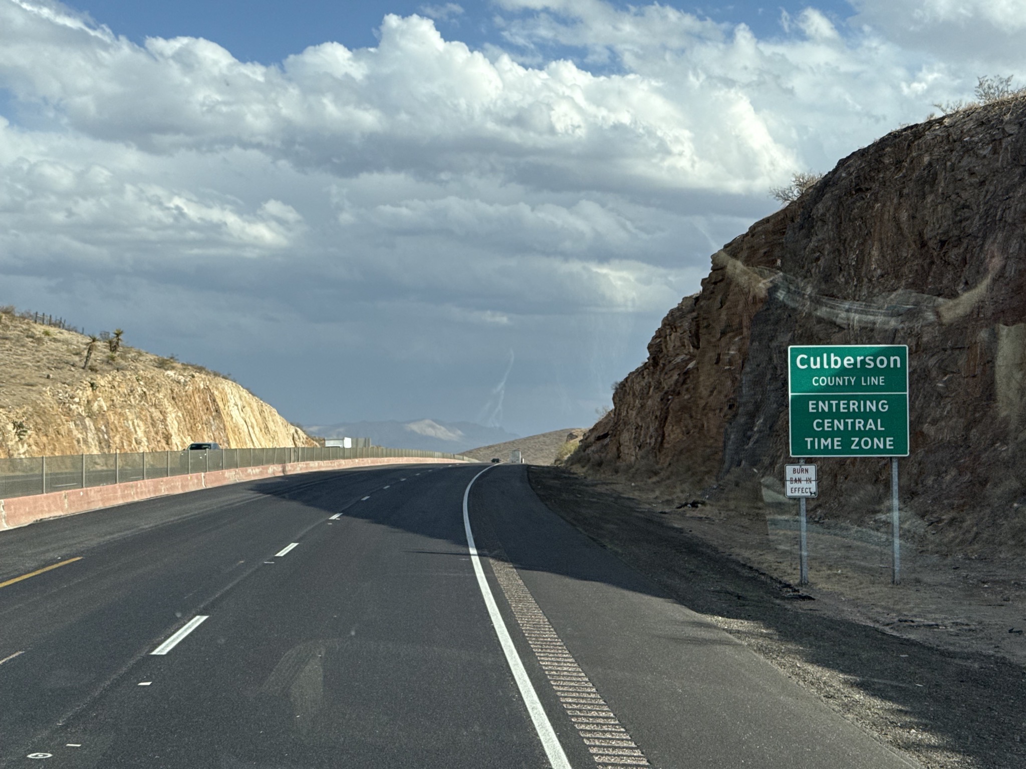 Entering Central Time Zone