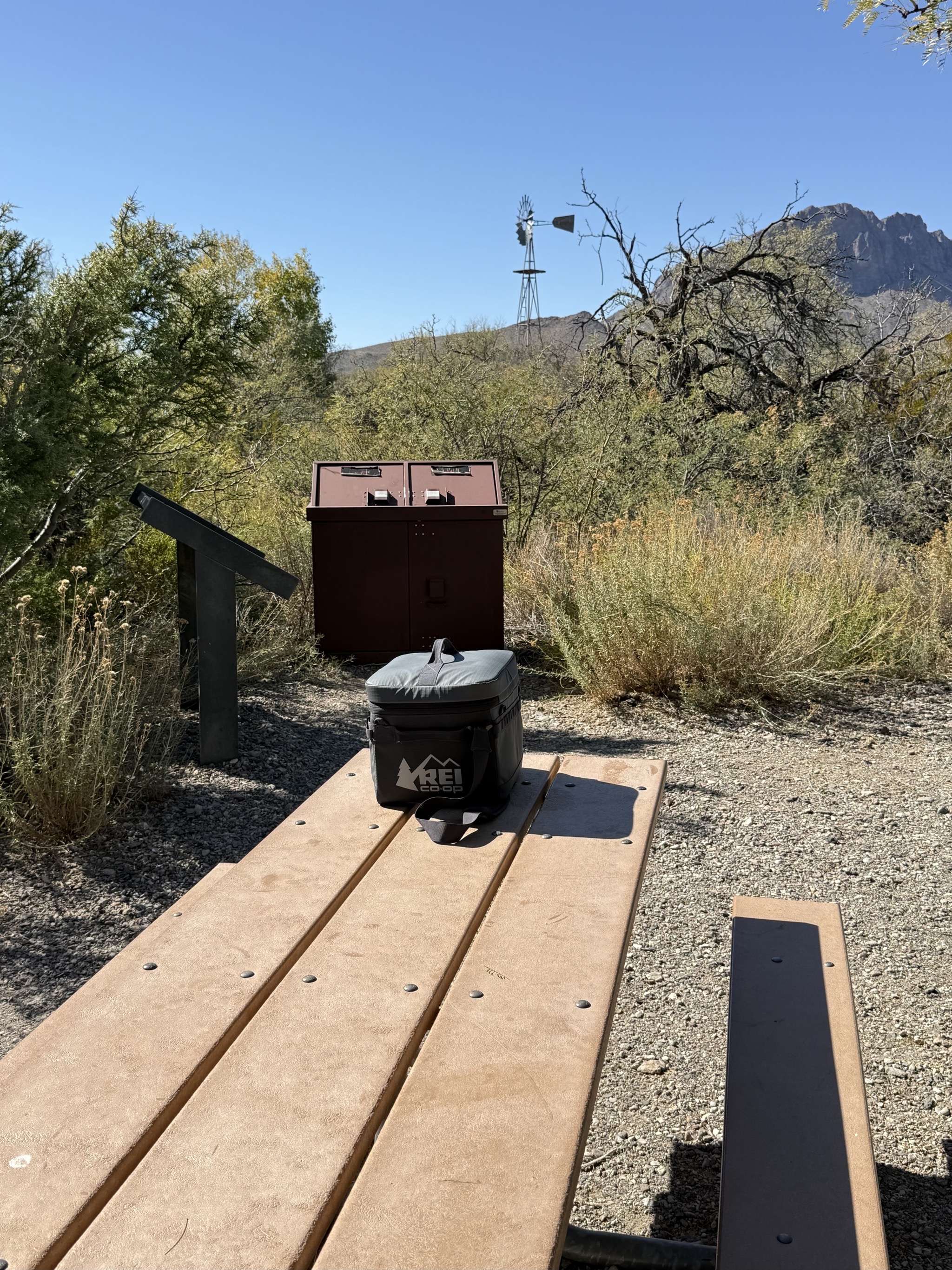 We had a picnic lunch and short stroll at Dugout Wells