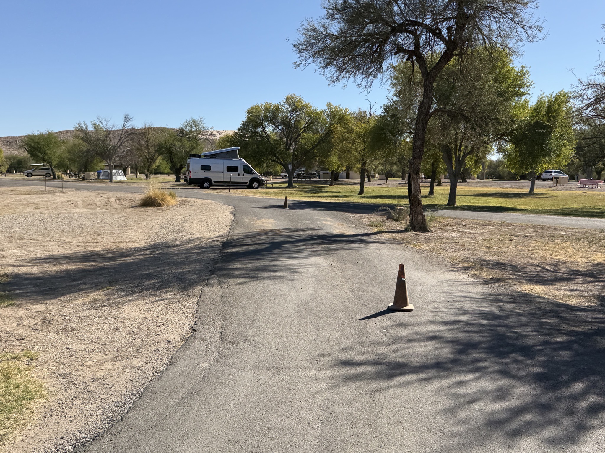 Pull-through site