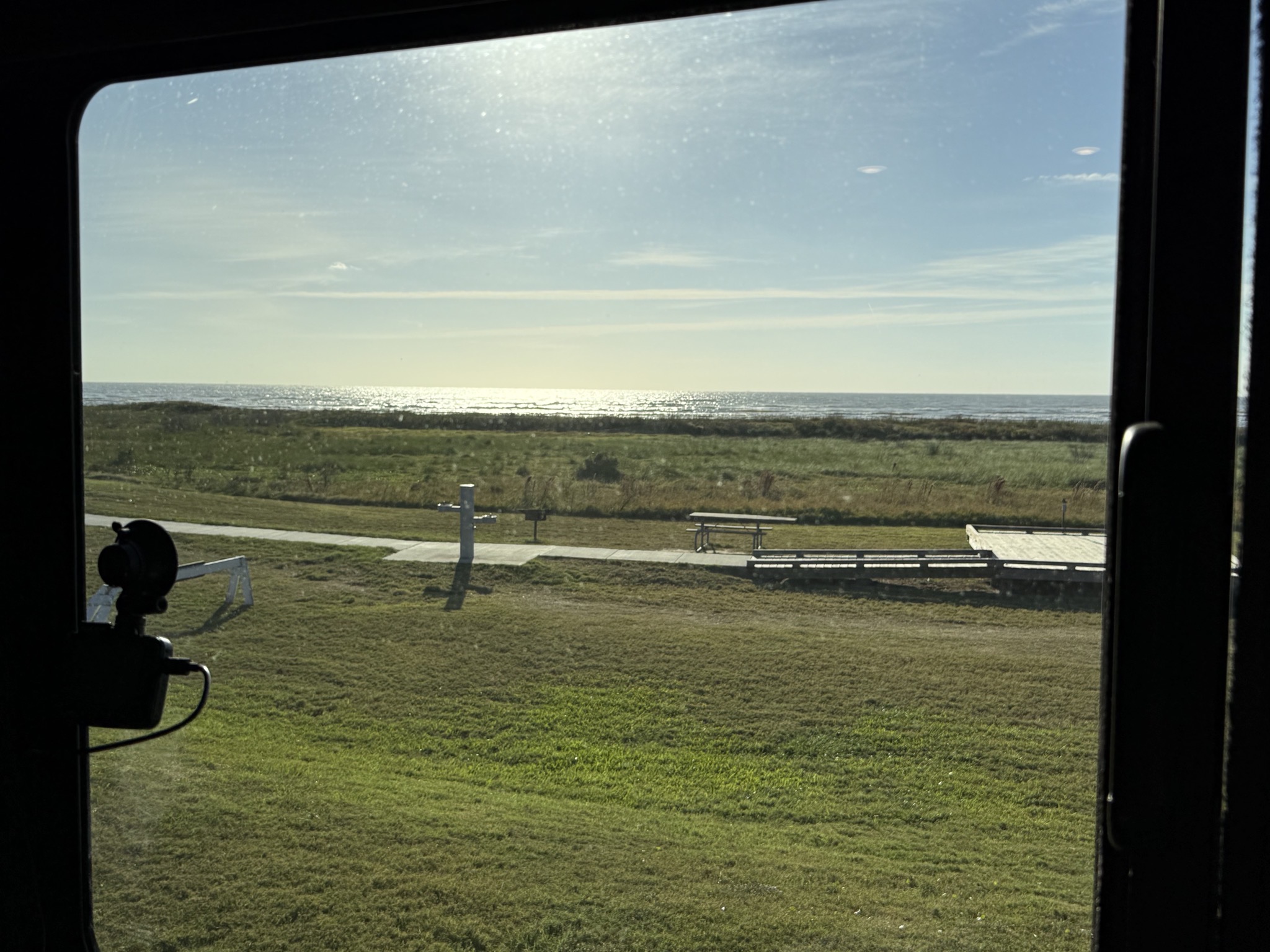 View out or side window