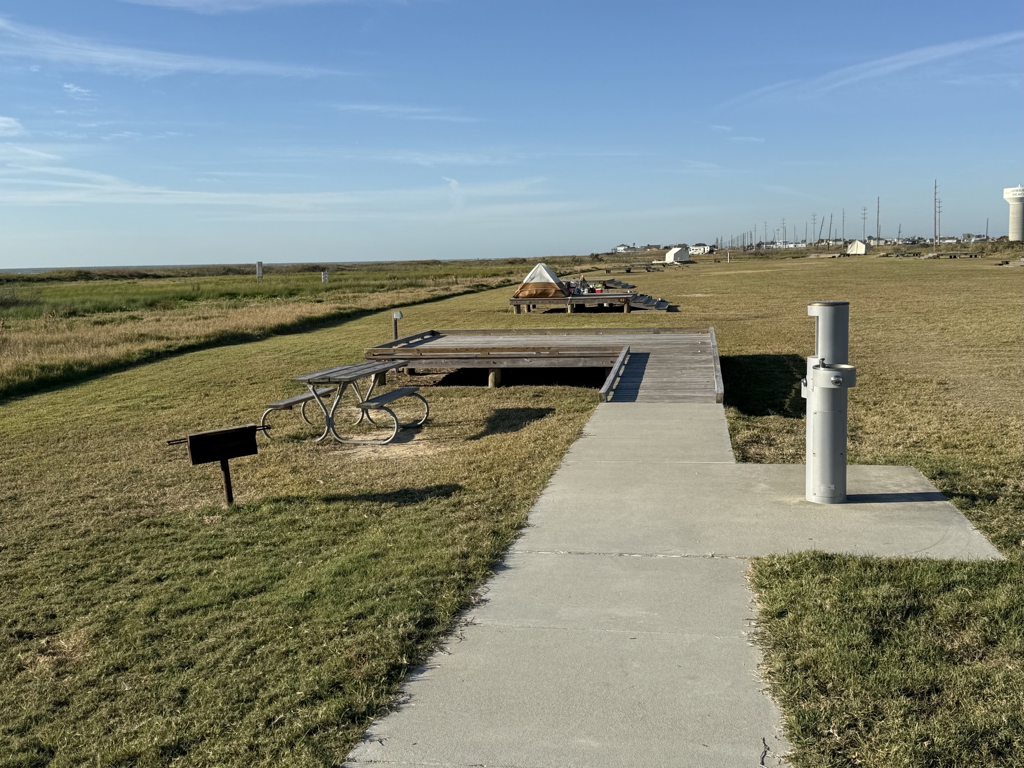 Tent sites