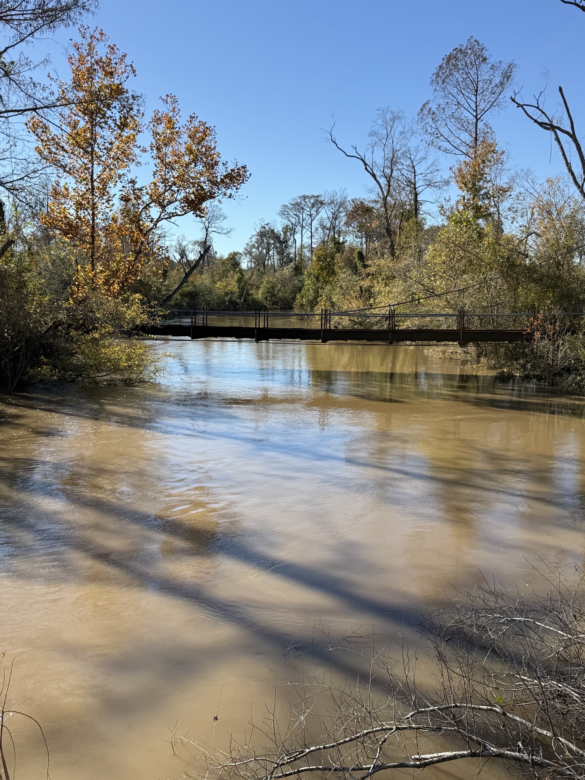 Tickfaw River and bridge