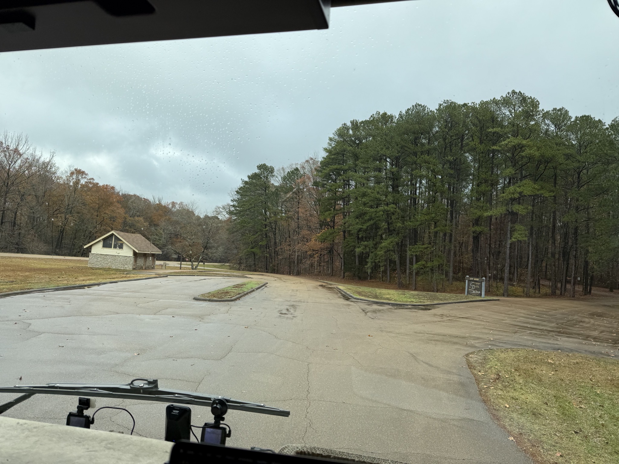 Lunch stop at Jeff Busby area