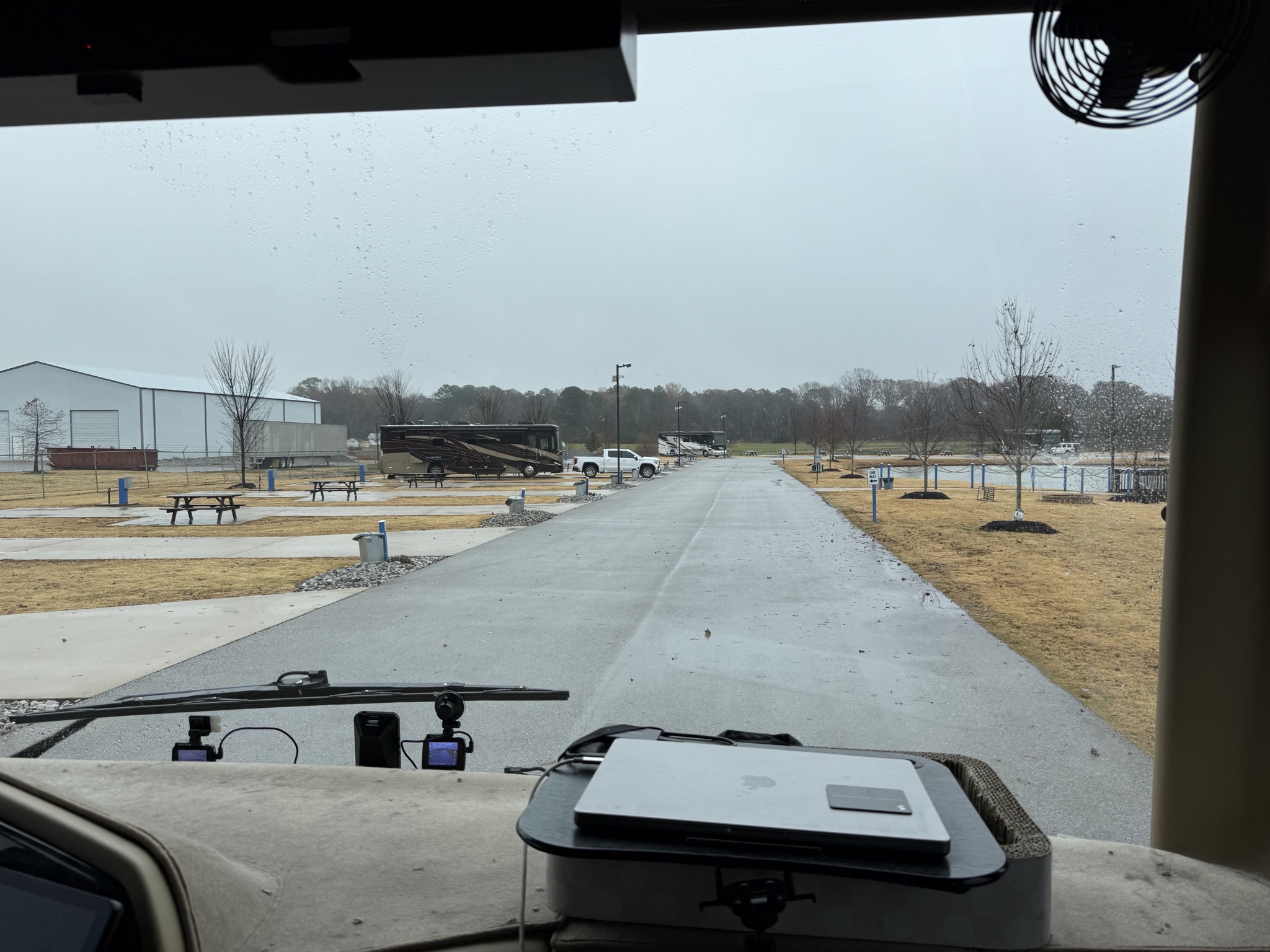 Mostly empty RV park