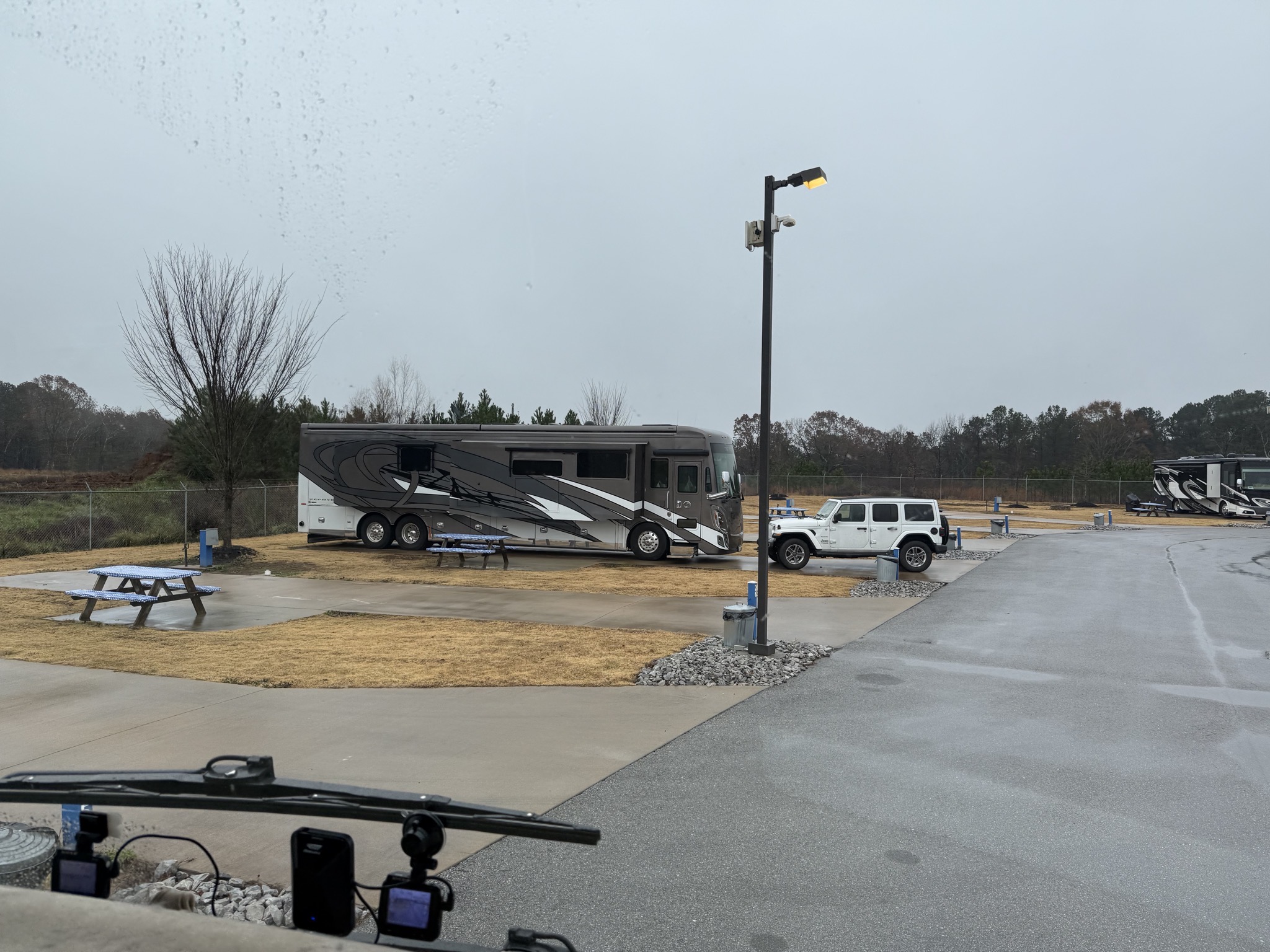 Mostly empty RV park