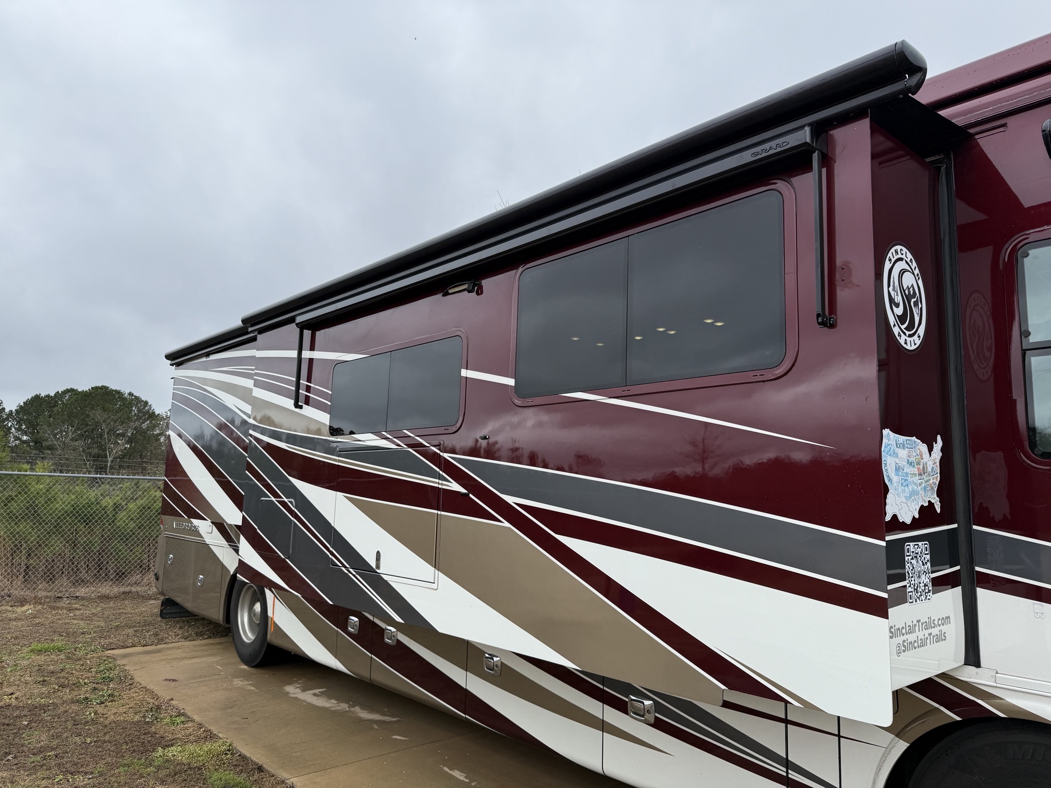 New window awning