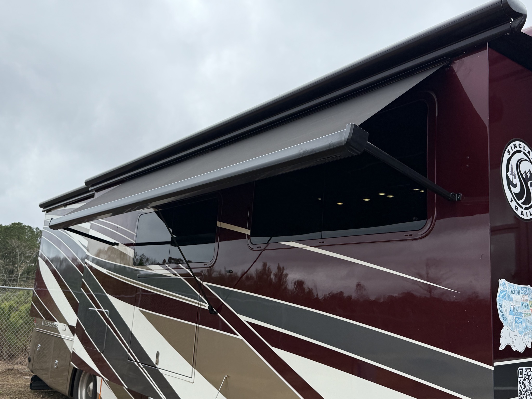New window awning