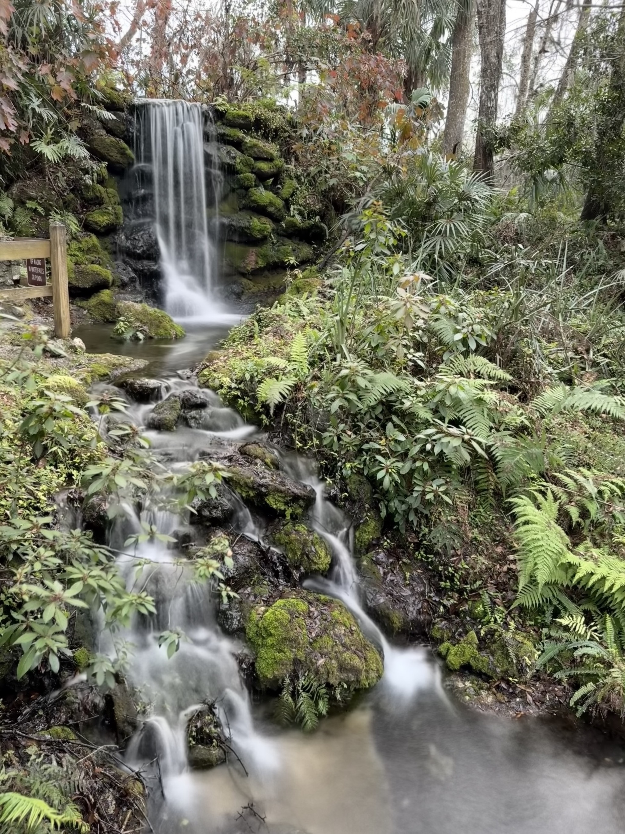 Waterfall long exposure
