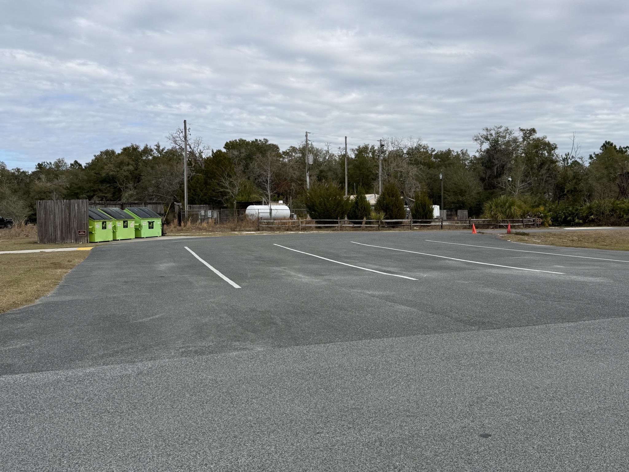 RV check in area