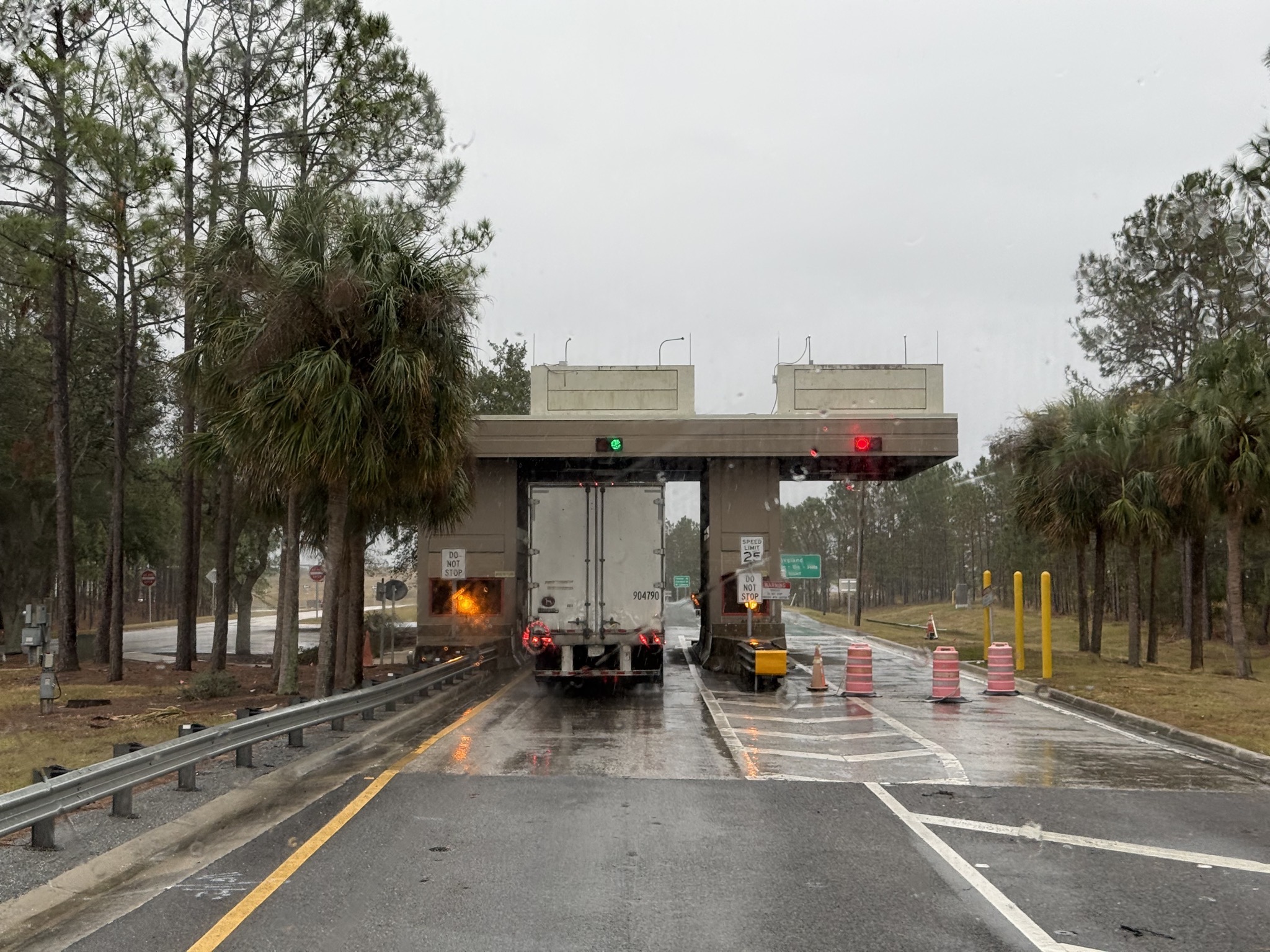 Toll plaza
