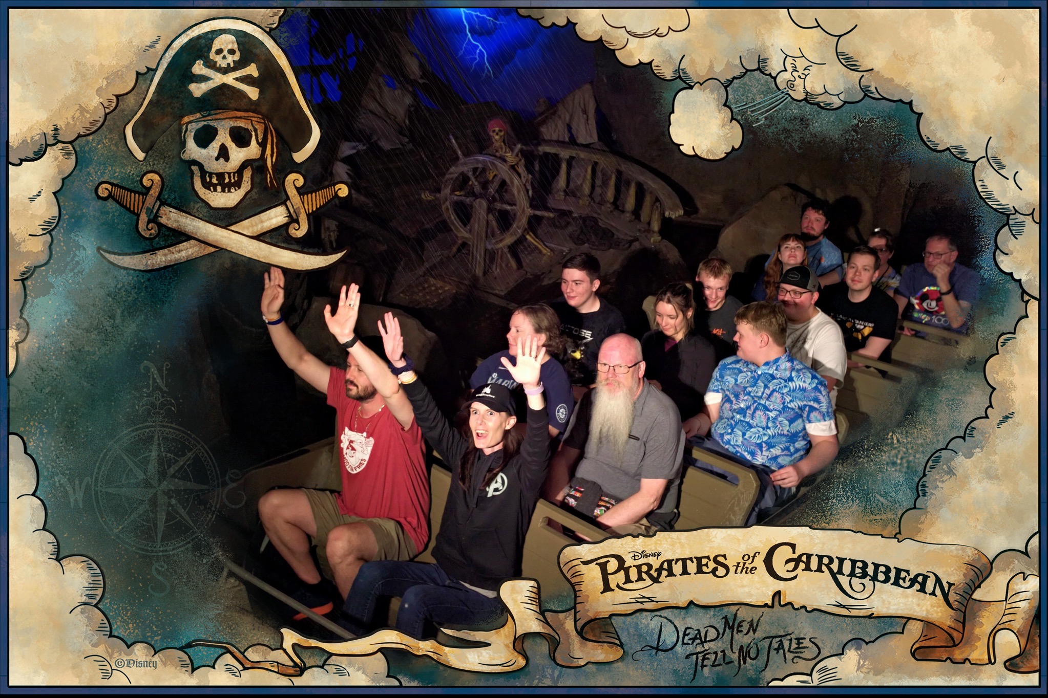 Pirates of the Caribbean ride