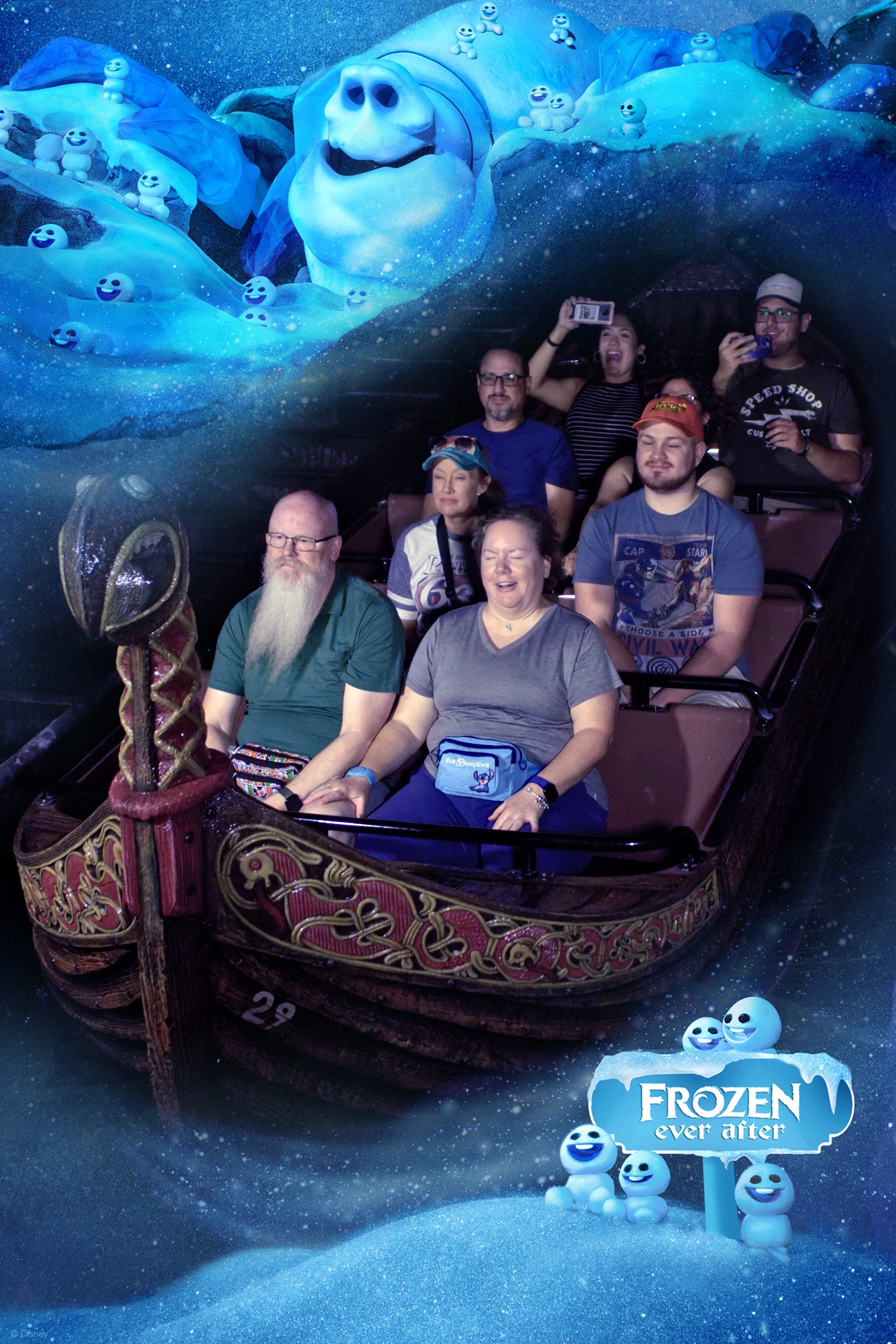 Frozen ride