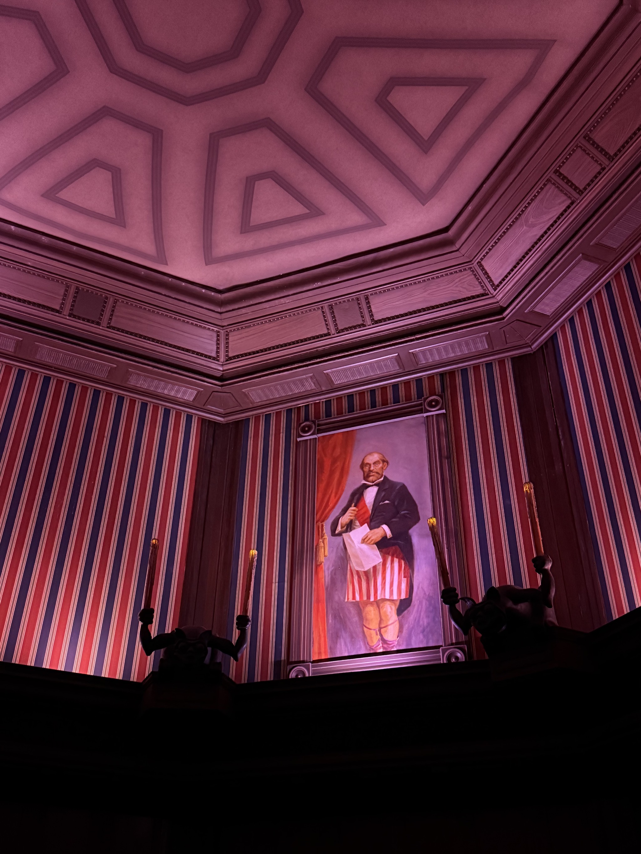 Haunted Mansion ride