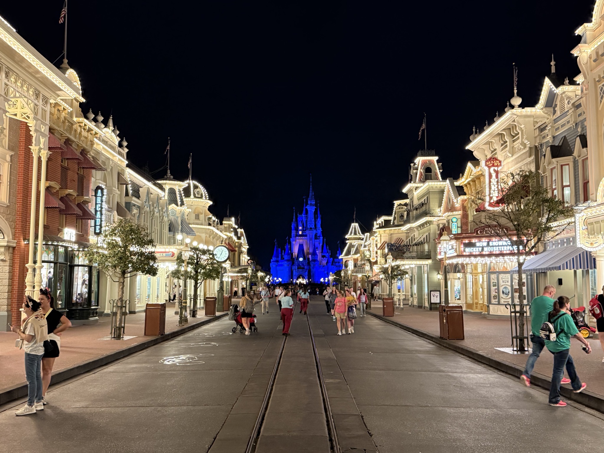 Mostly empty Main Street