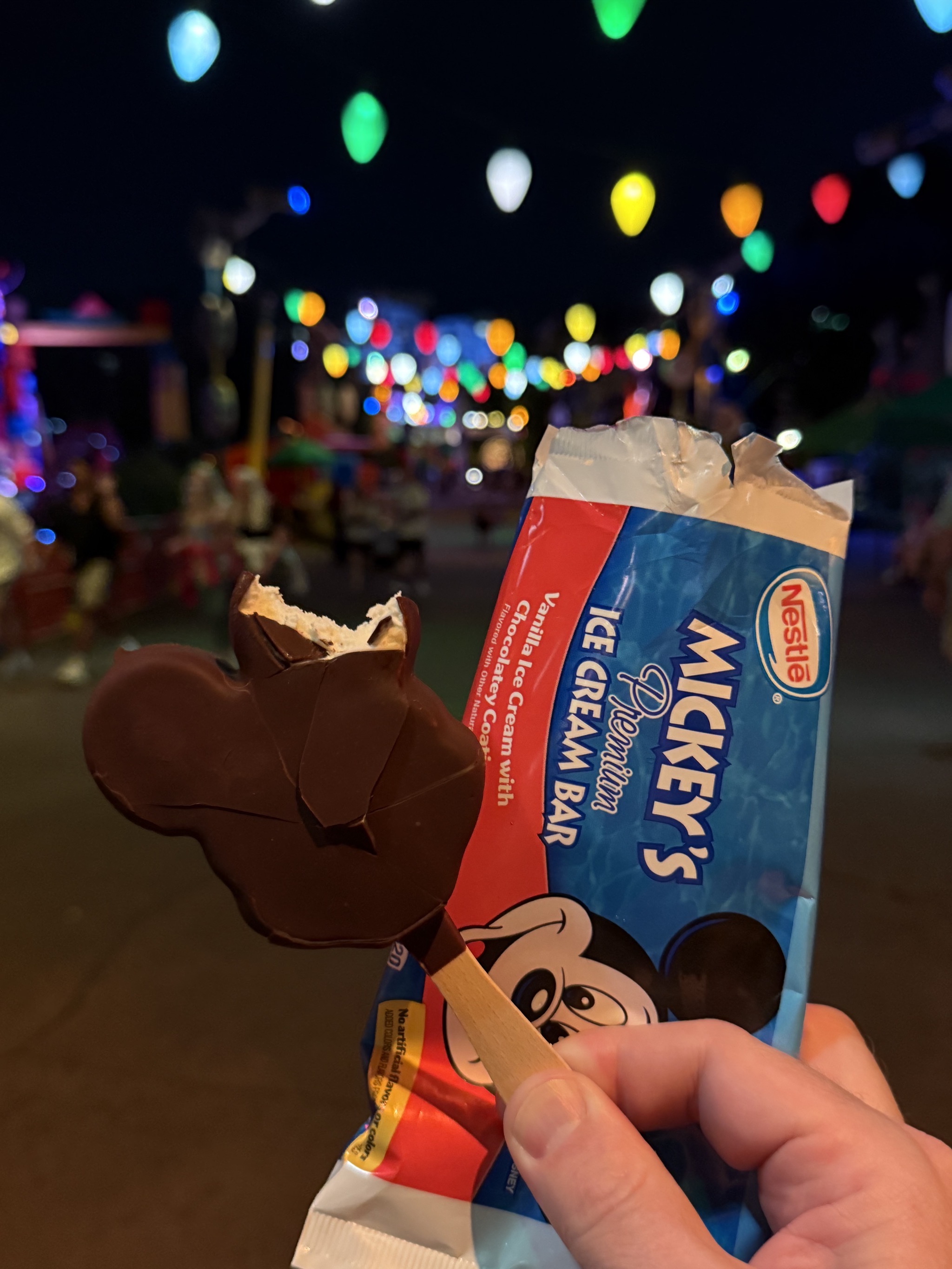 Mickey bar ice cream
