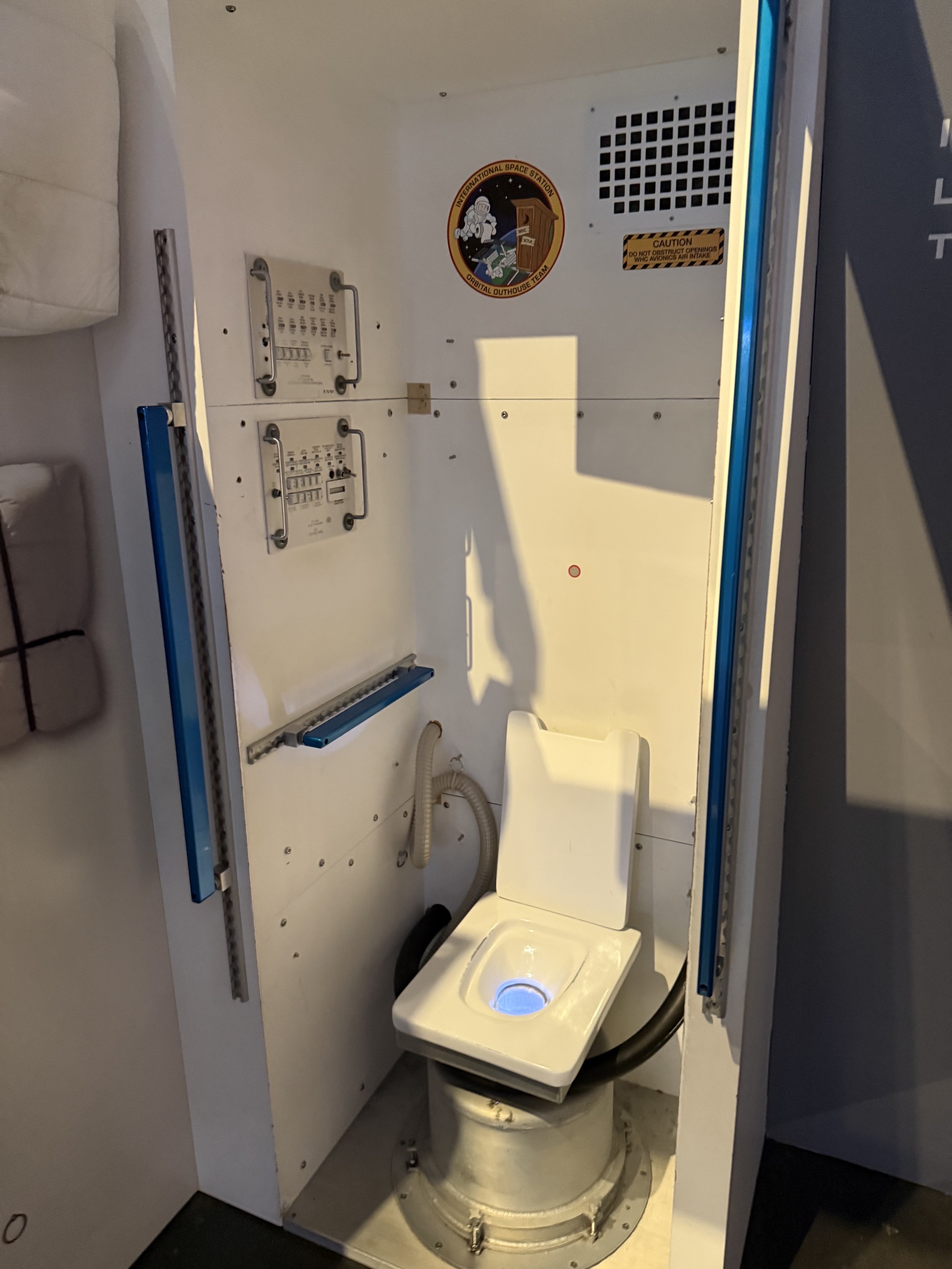 Space toilet