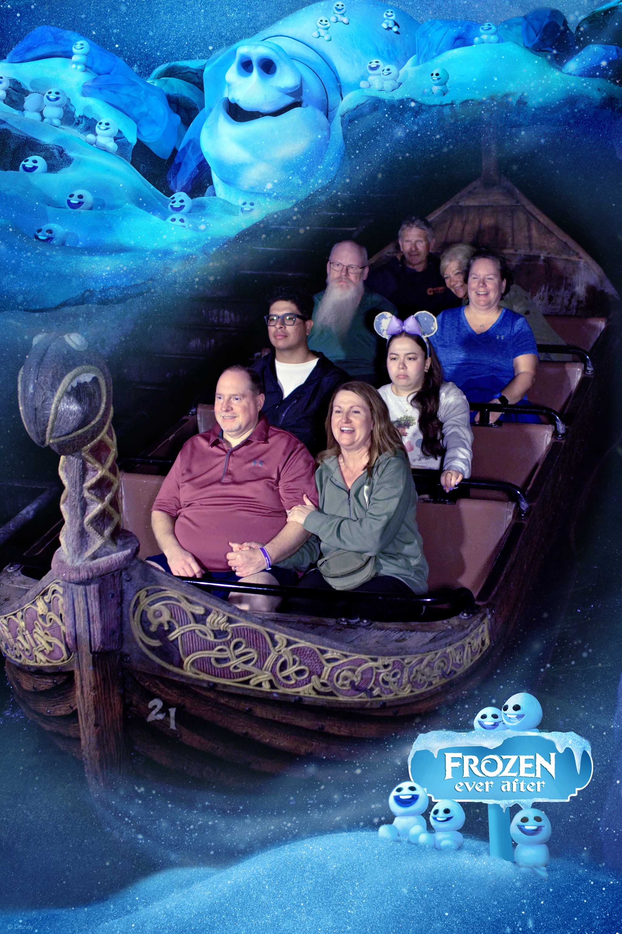 Frozen ride