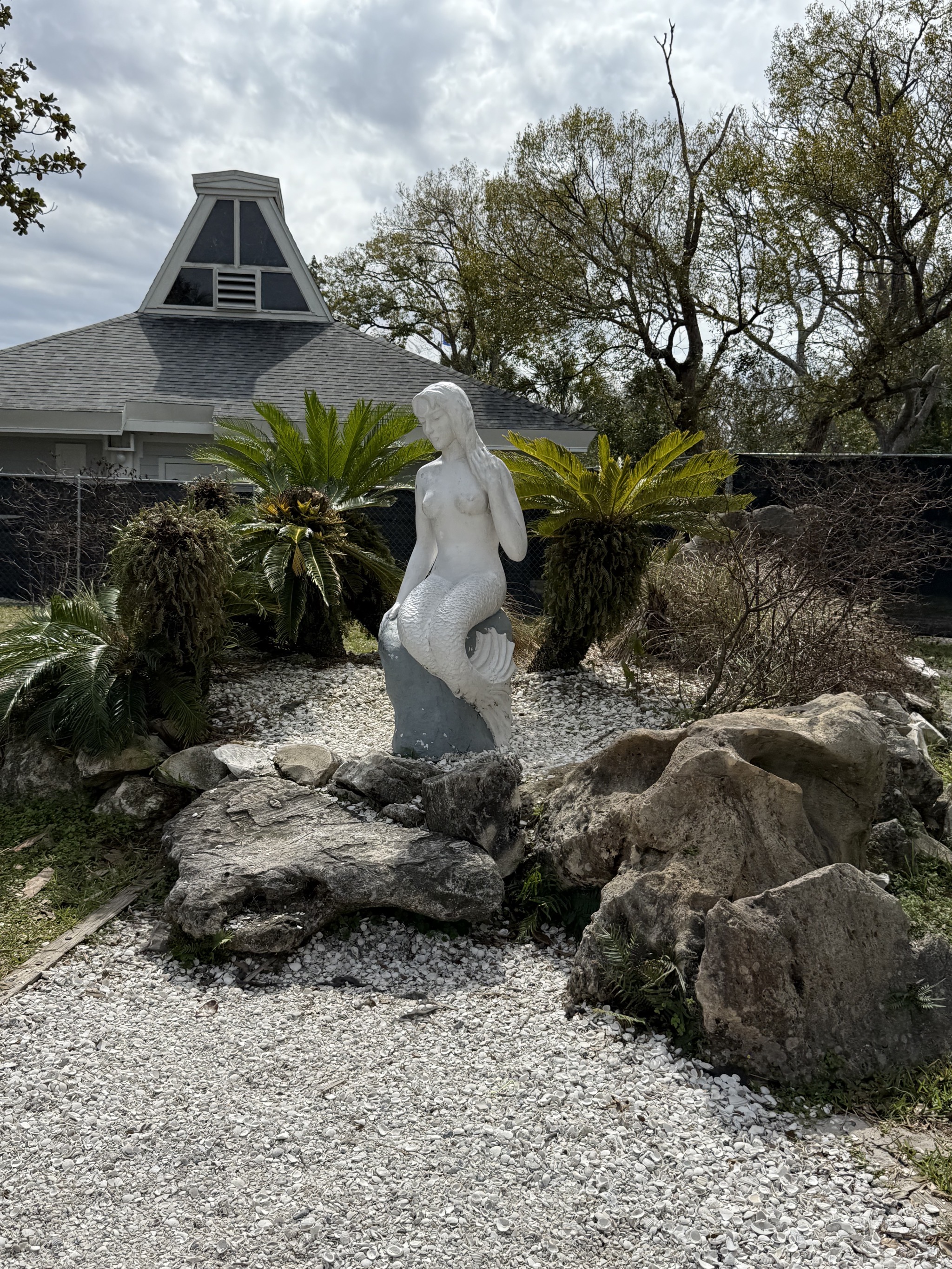 Mermaid statue