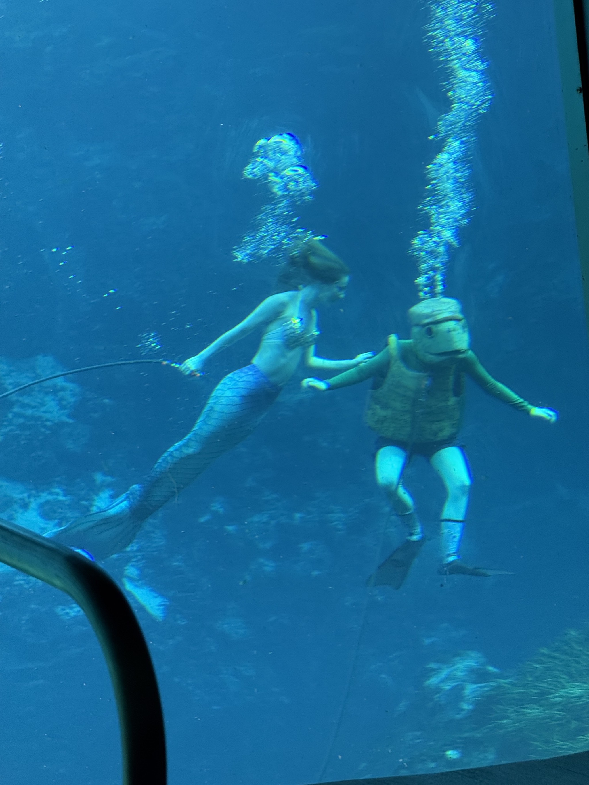 Mermaid show