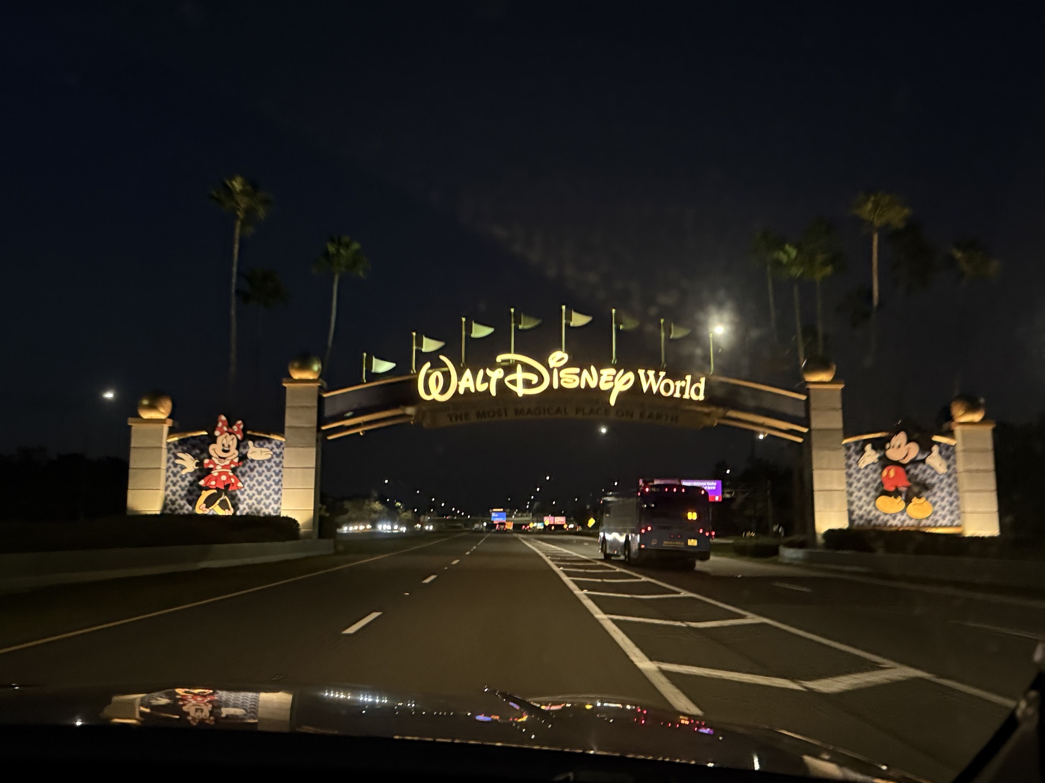 Entering Walt Disney World