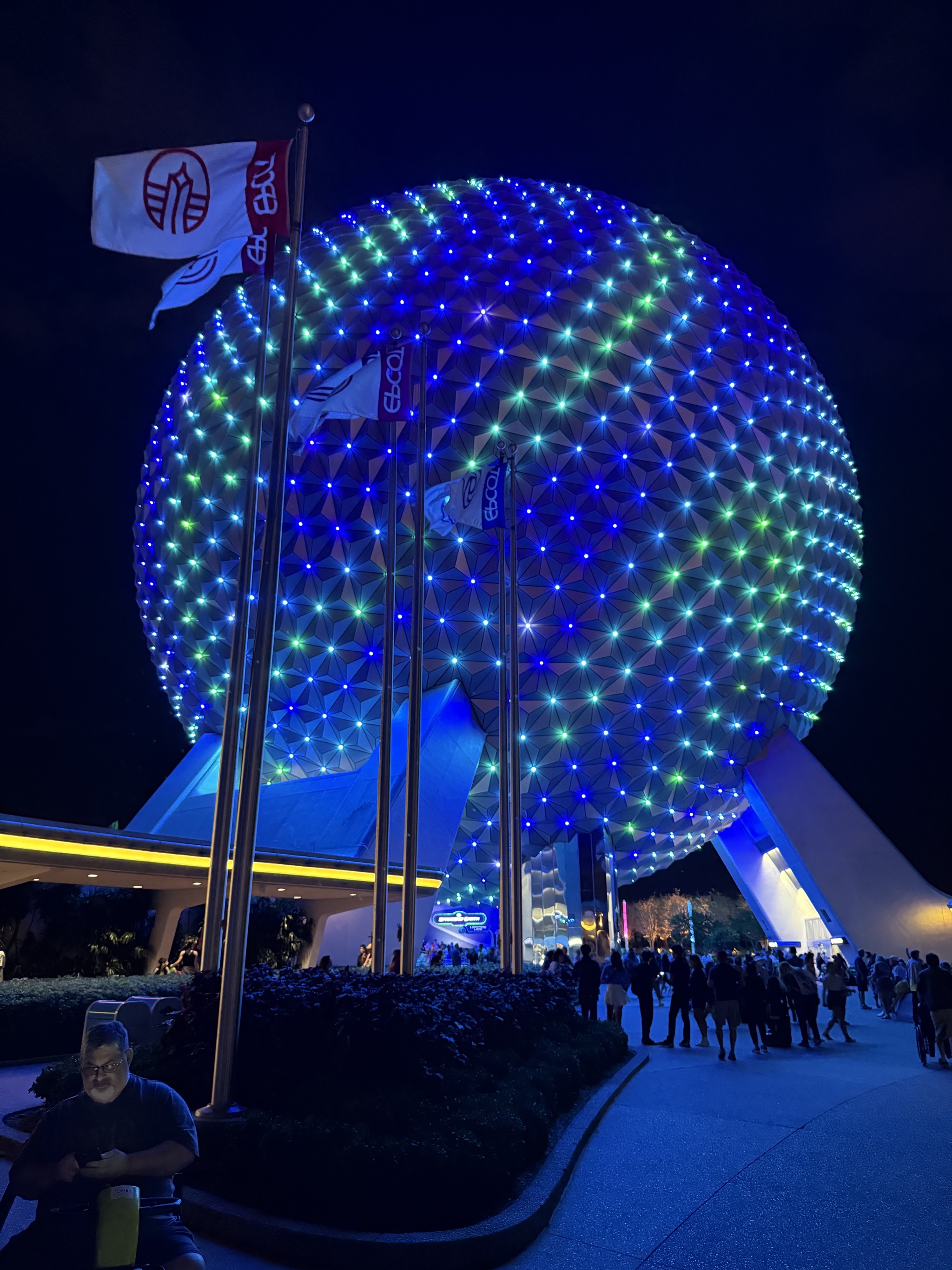 Spaceship Earth globe