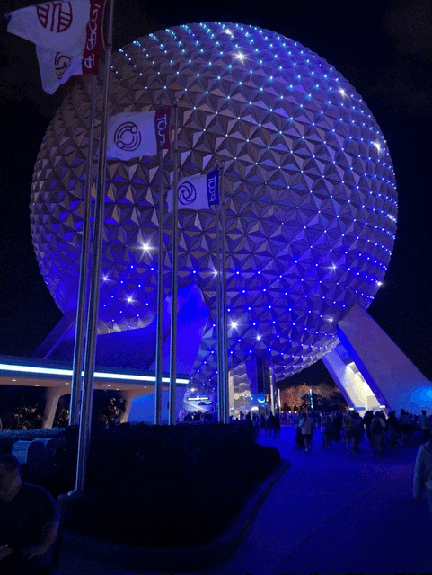Spaceship Earth globe