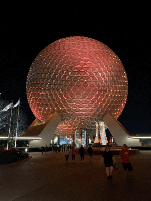 Spaceship Earth globe