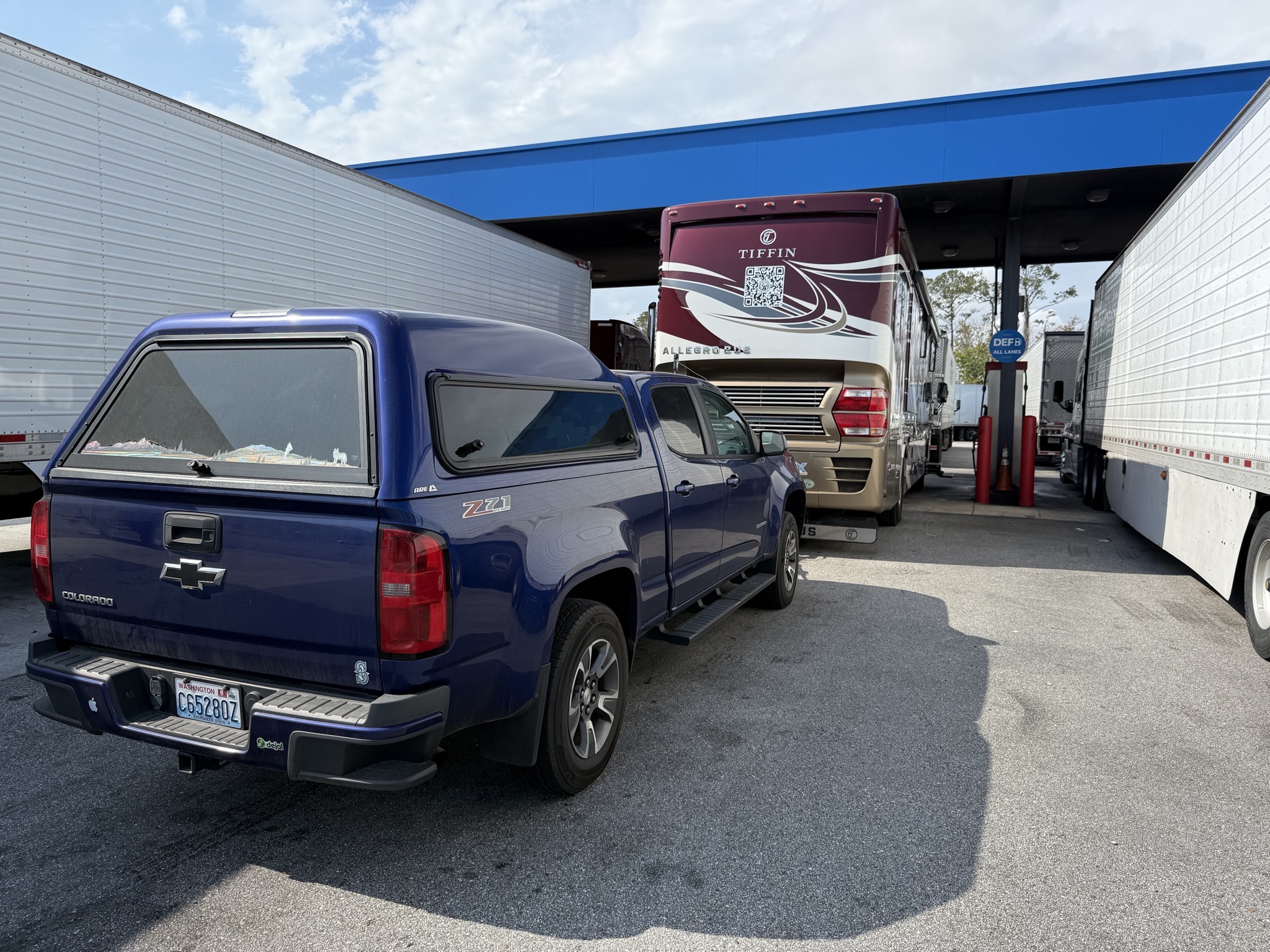 Fuel stop