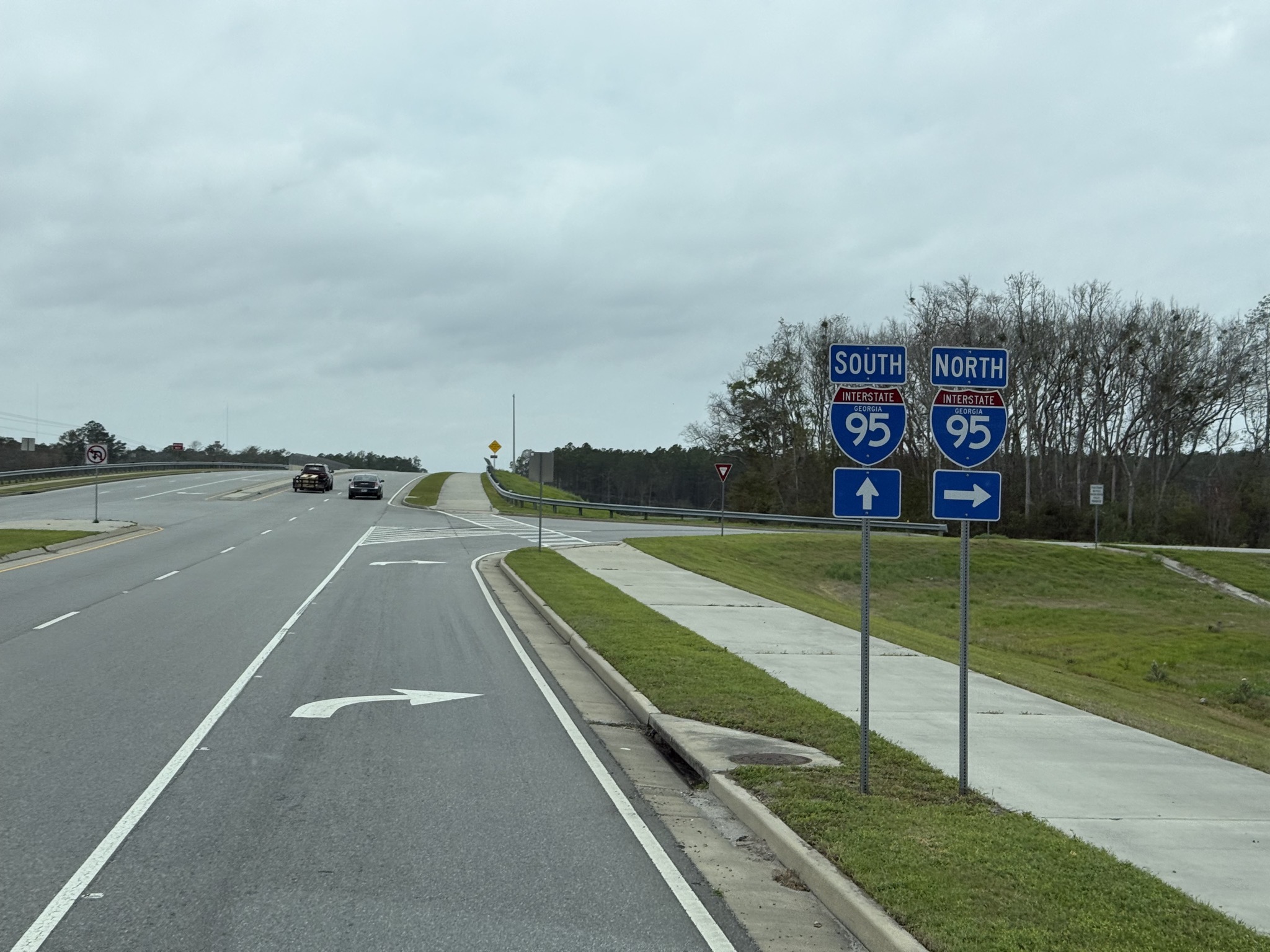 Joining I-95 North
