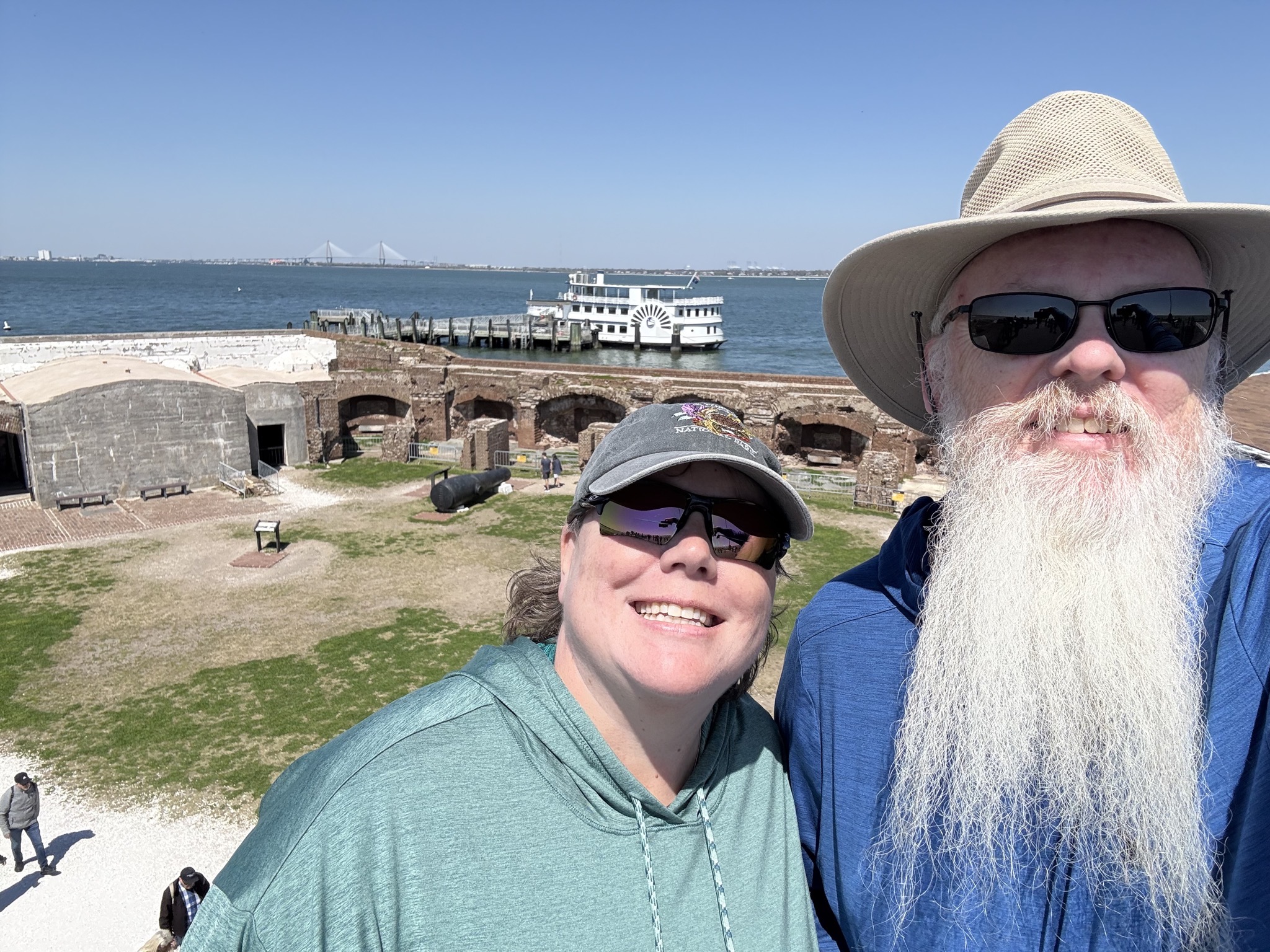 Fort Sumter selfie
