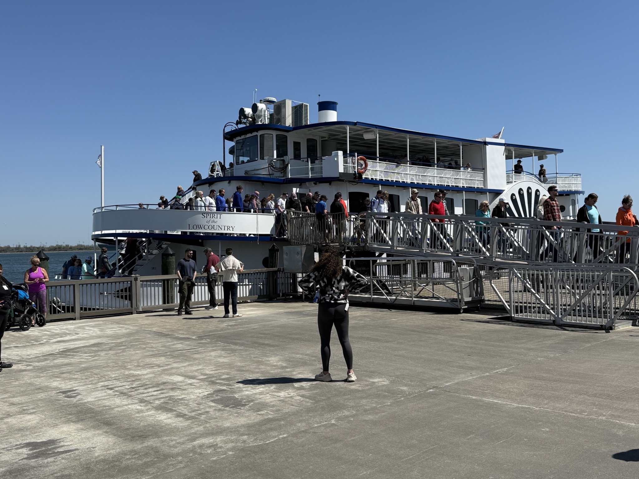 Off the ferry