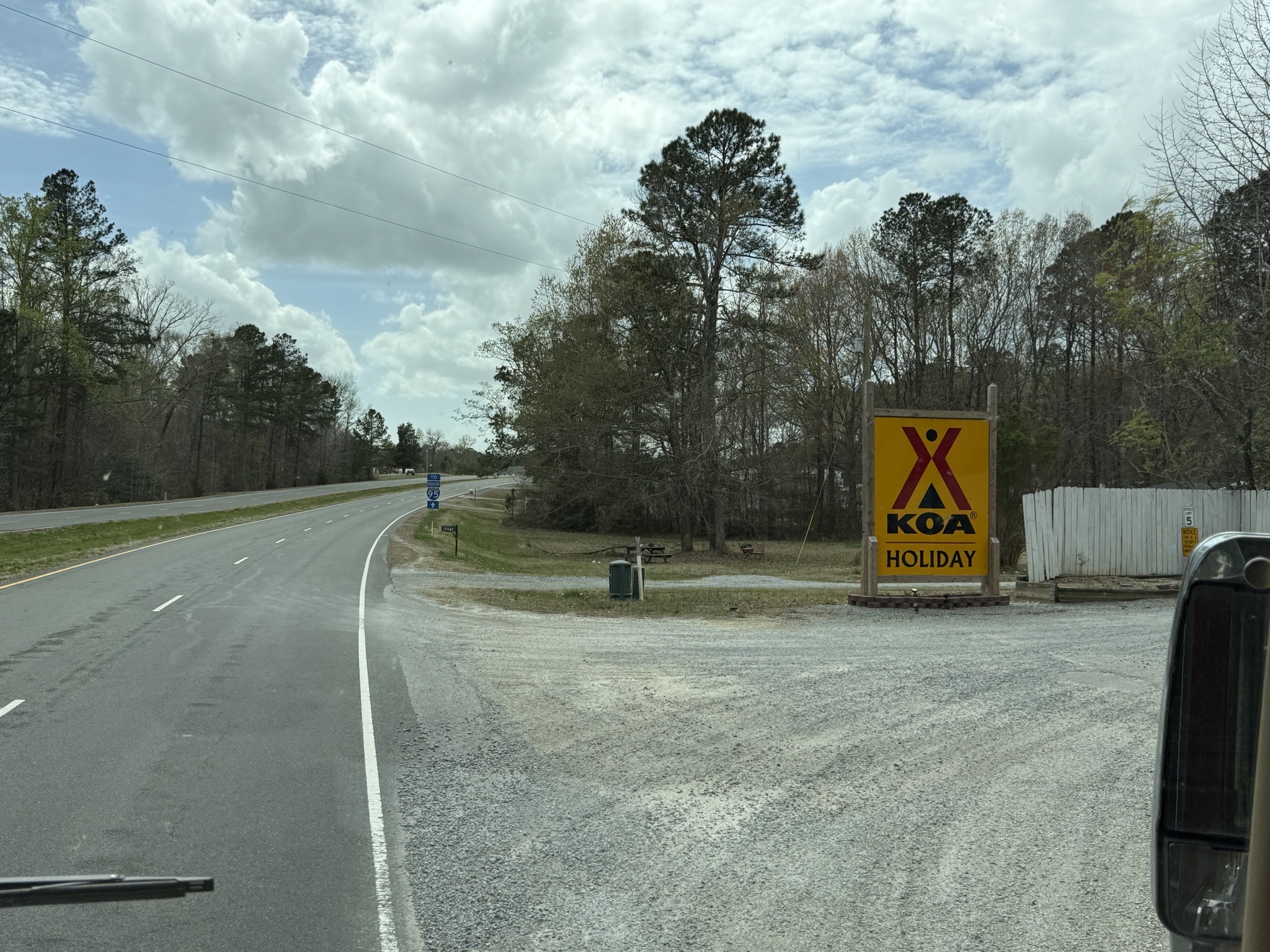 Arriving at KOA