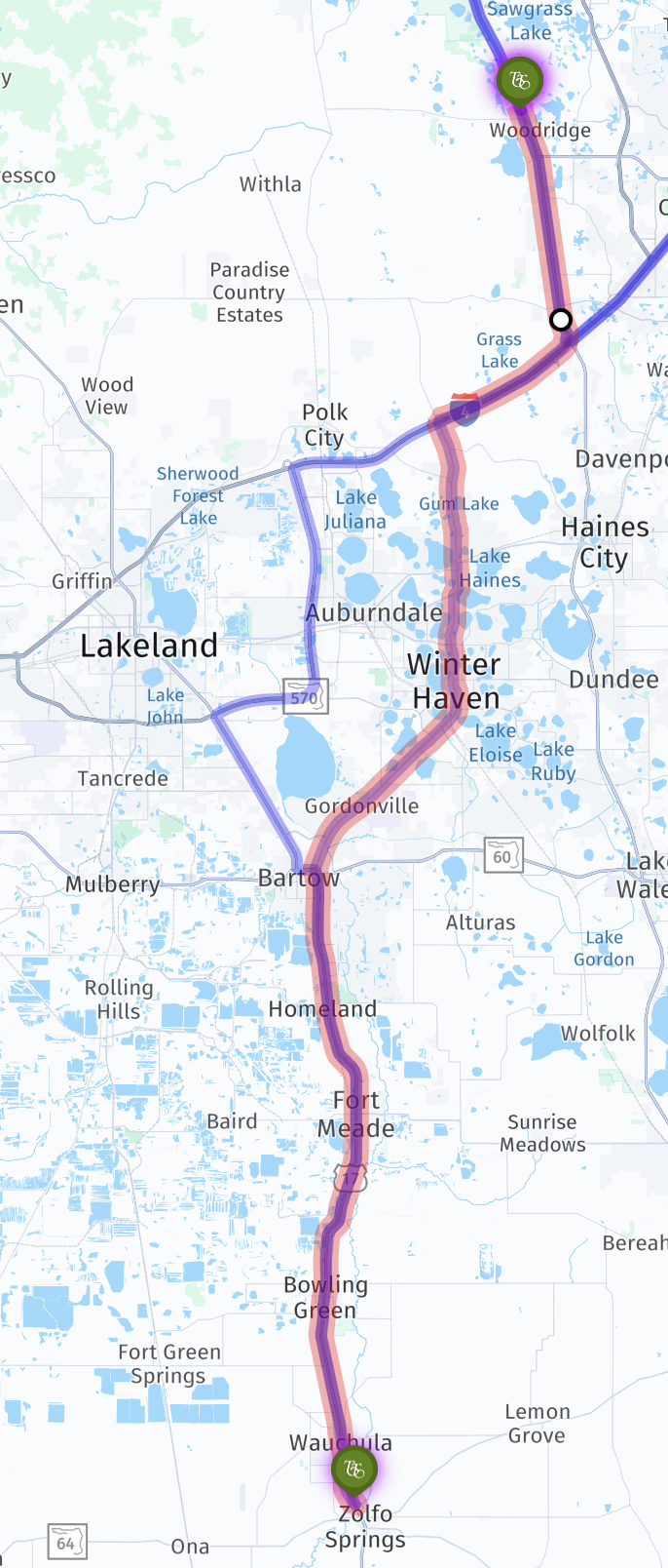 Route map