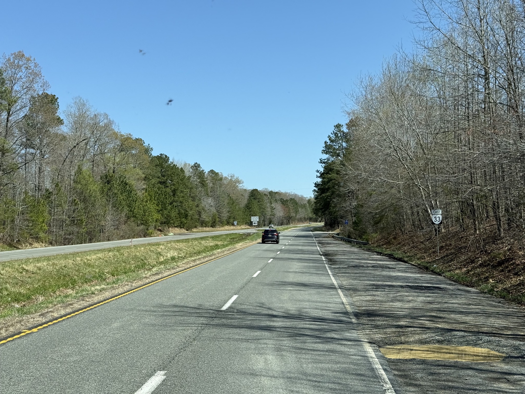 Route 33 east