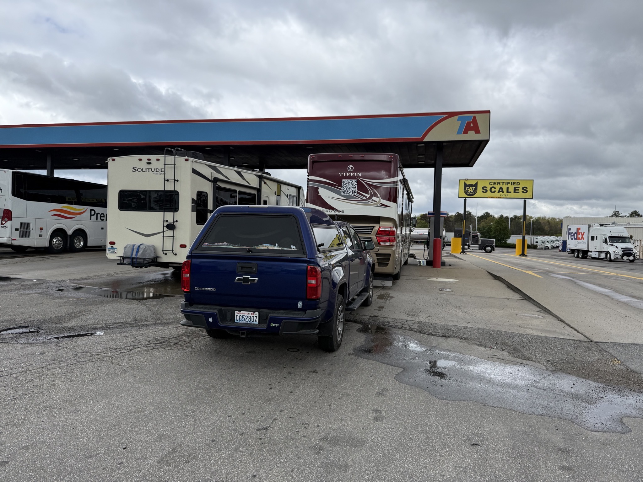 Fuel stop