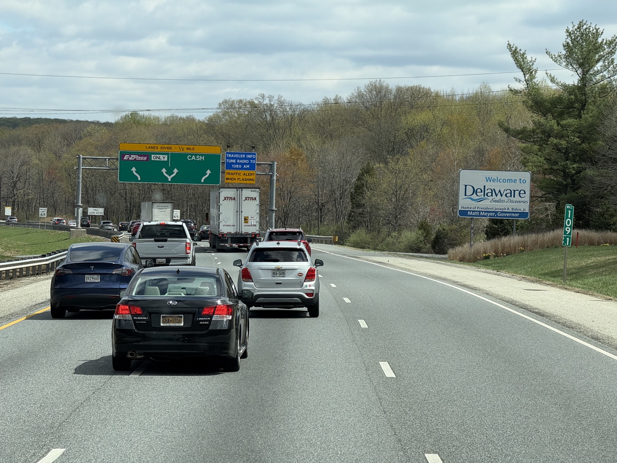 Welcome to Delaware, blink and you'll miss it