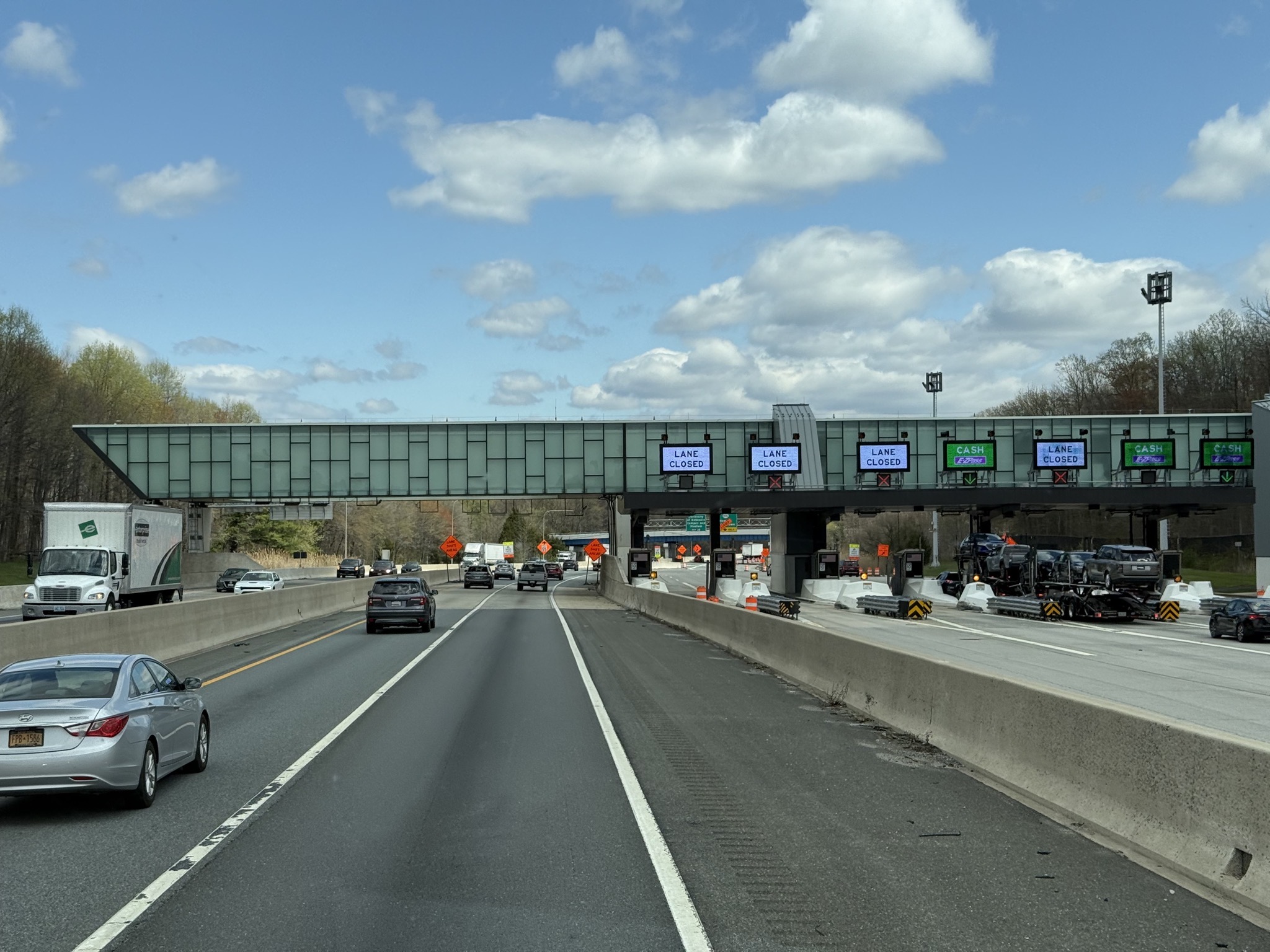 Toll plaza