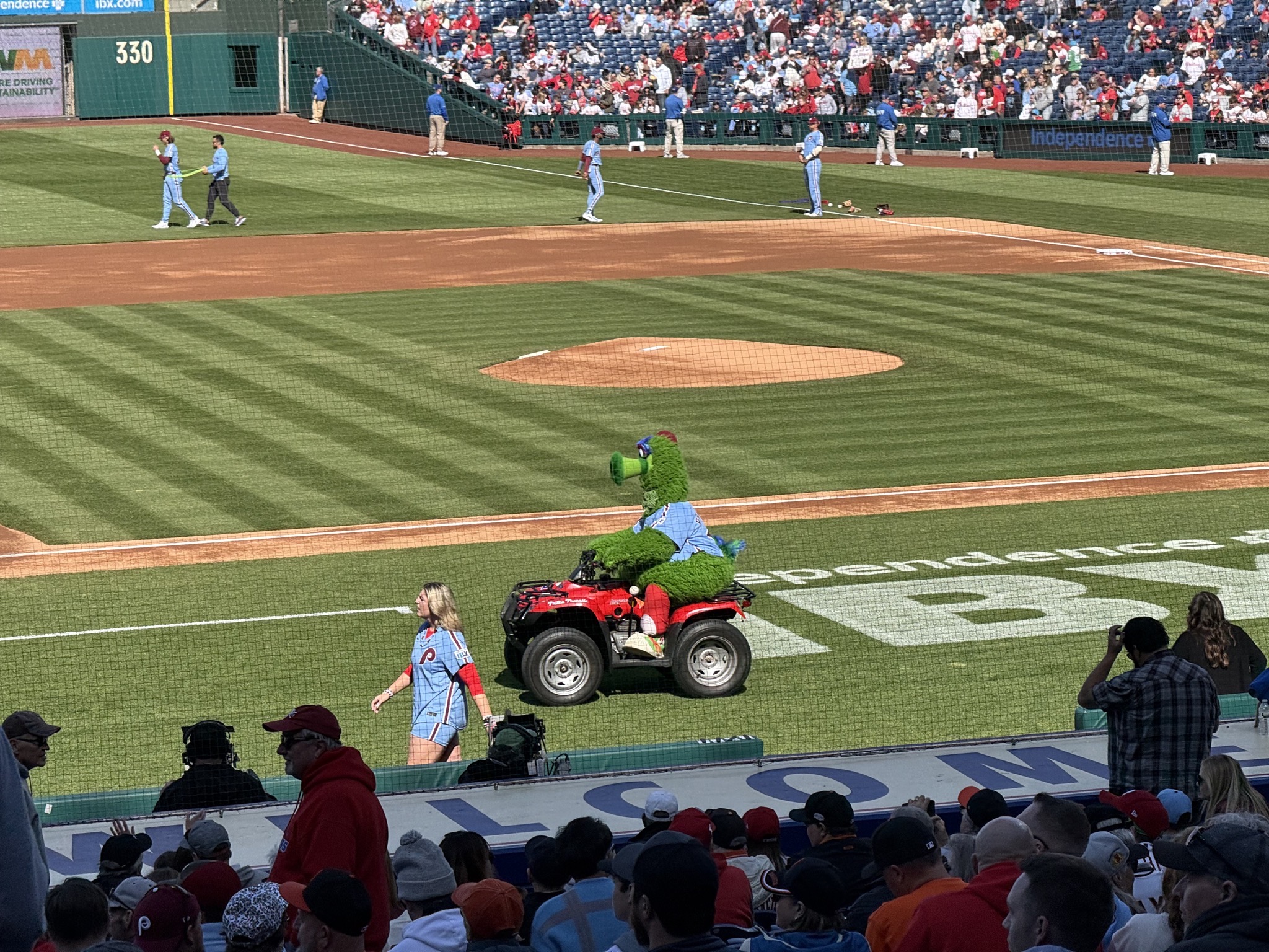The Phillie Phanatic