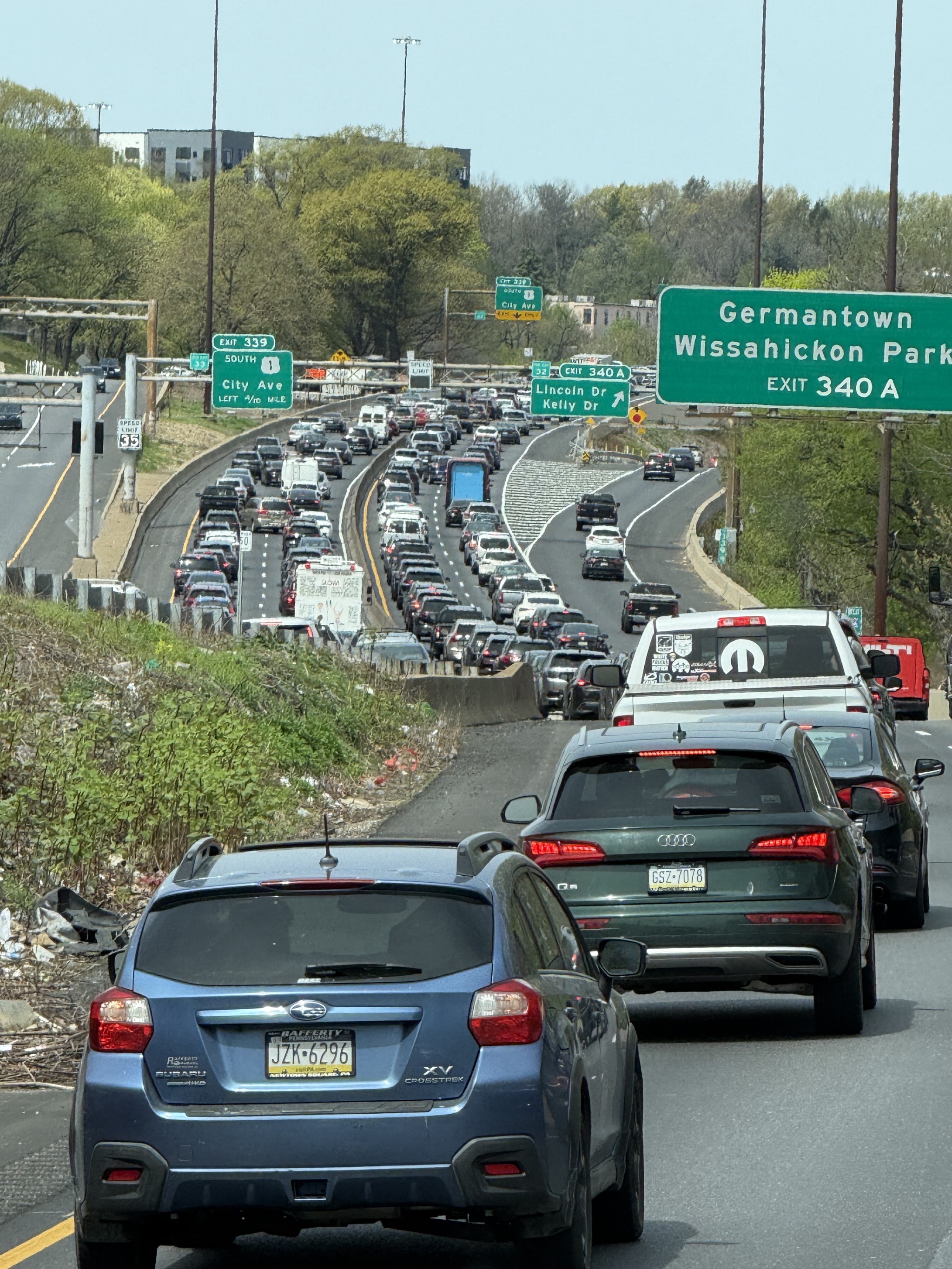 Heavy traffic