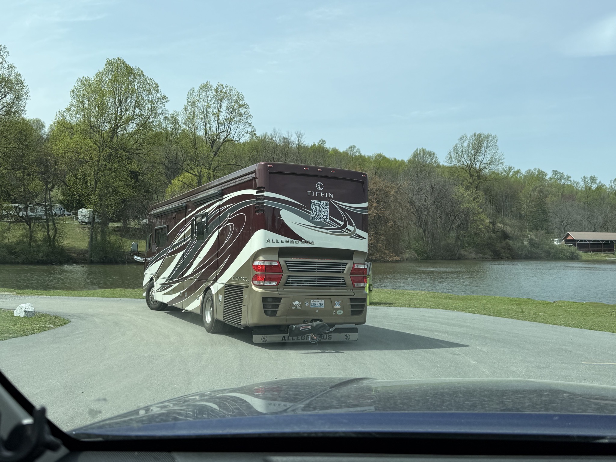 Following coach to our site