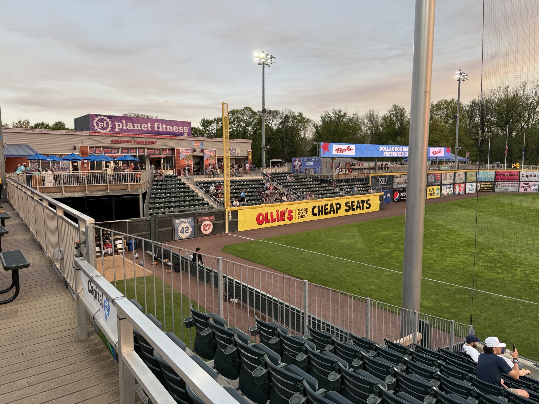 Exploring the ballpark