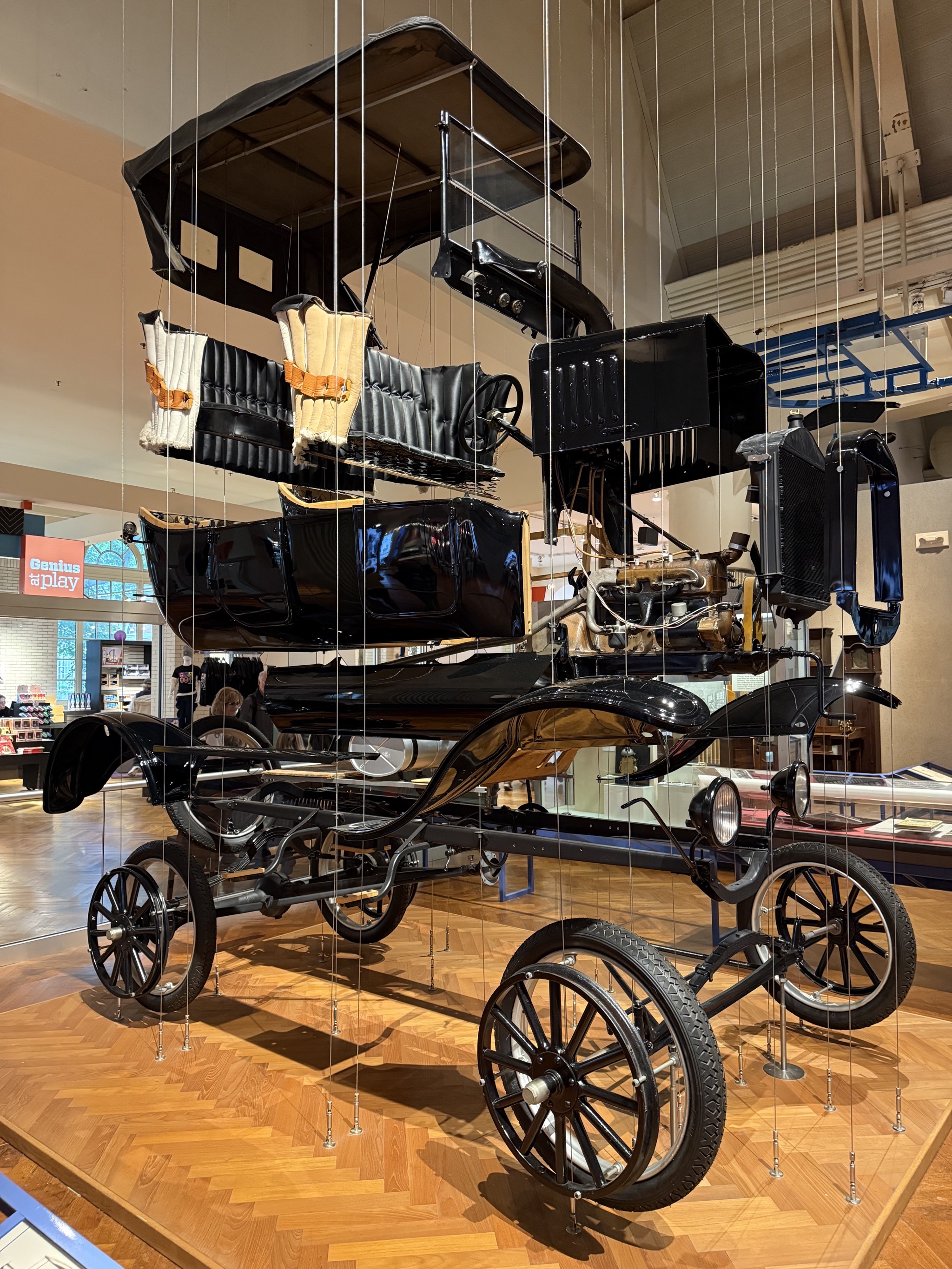 Exploded Model T