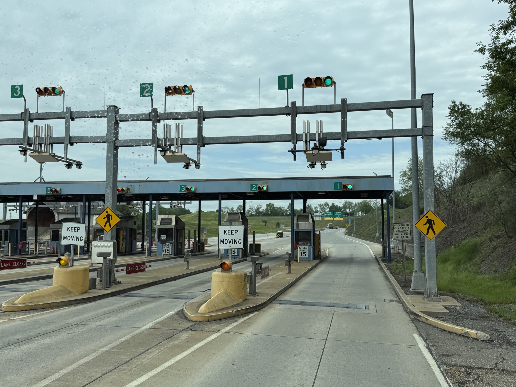 Another toll plaza